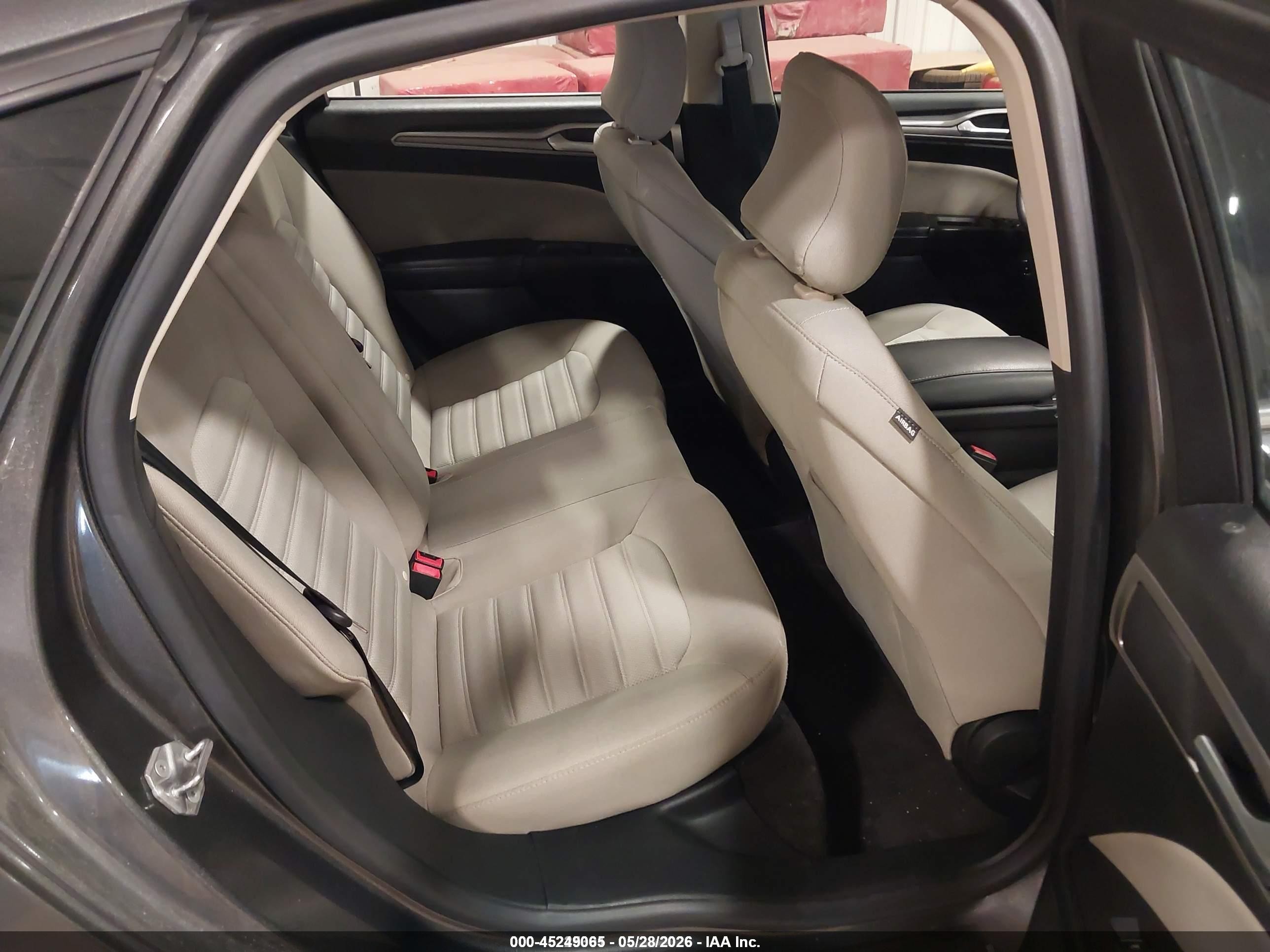 2018 Ford Fusion VIN 3FA6P0UUXJR122634 IAAI salvage auction — Normal Wear, SF97 (South Dakota), sold $3,575 on 2026-07-09 (photo 8)