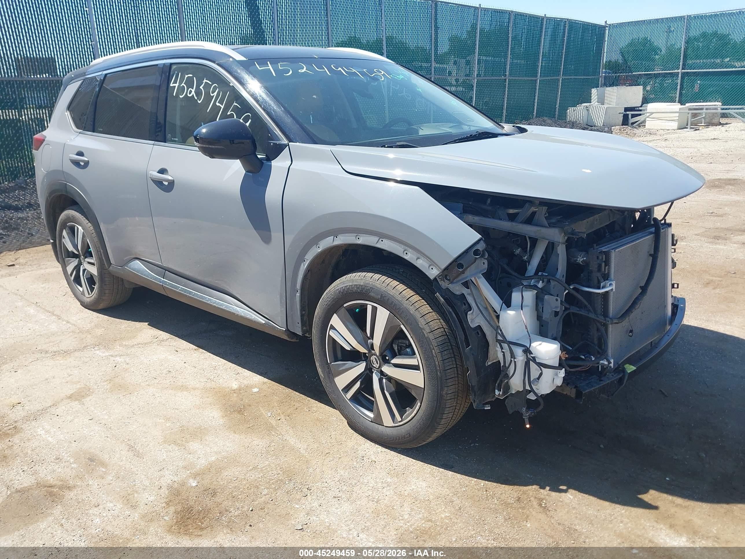 2021 Nissan Rogue VIN JN8AT3DD8MW315789 — IAAI salvage auction photo