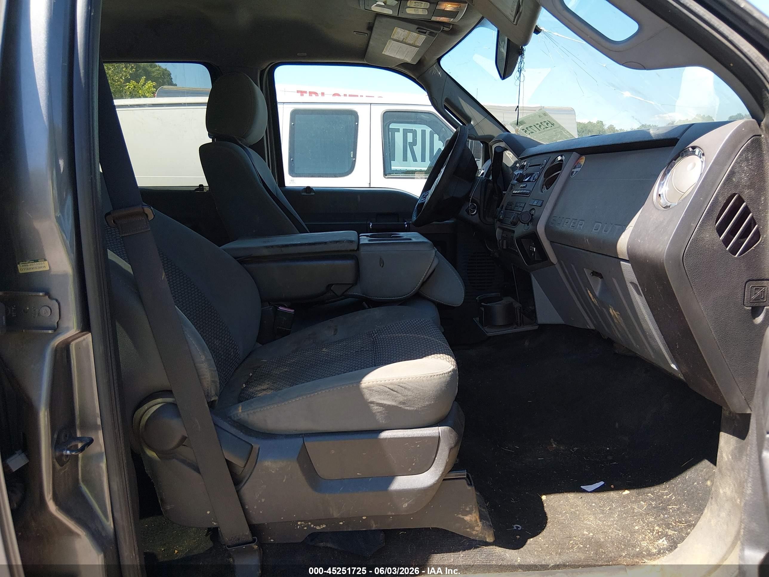 2012 Ford F-250 VIN 1FT7W2BT4CEB02747 IAAI salvage auction — Front End, Salvage (Tennessee), sold $4,000 on 2026-07-11 (photo 5)