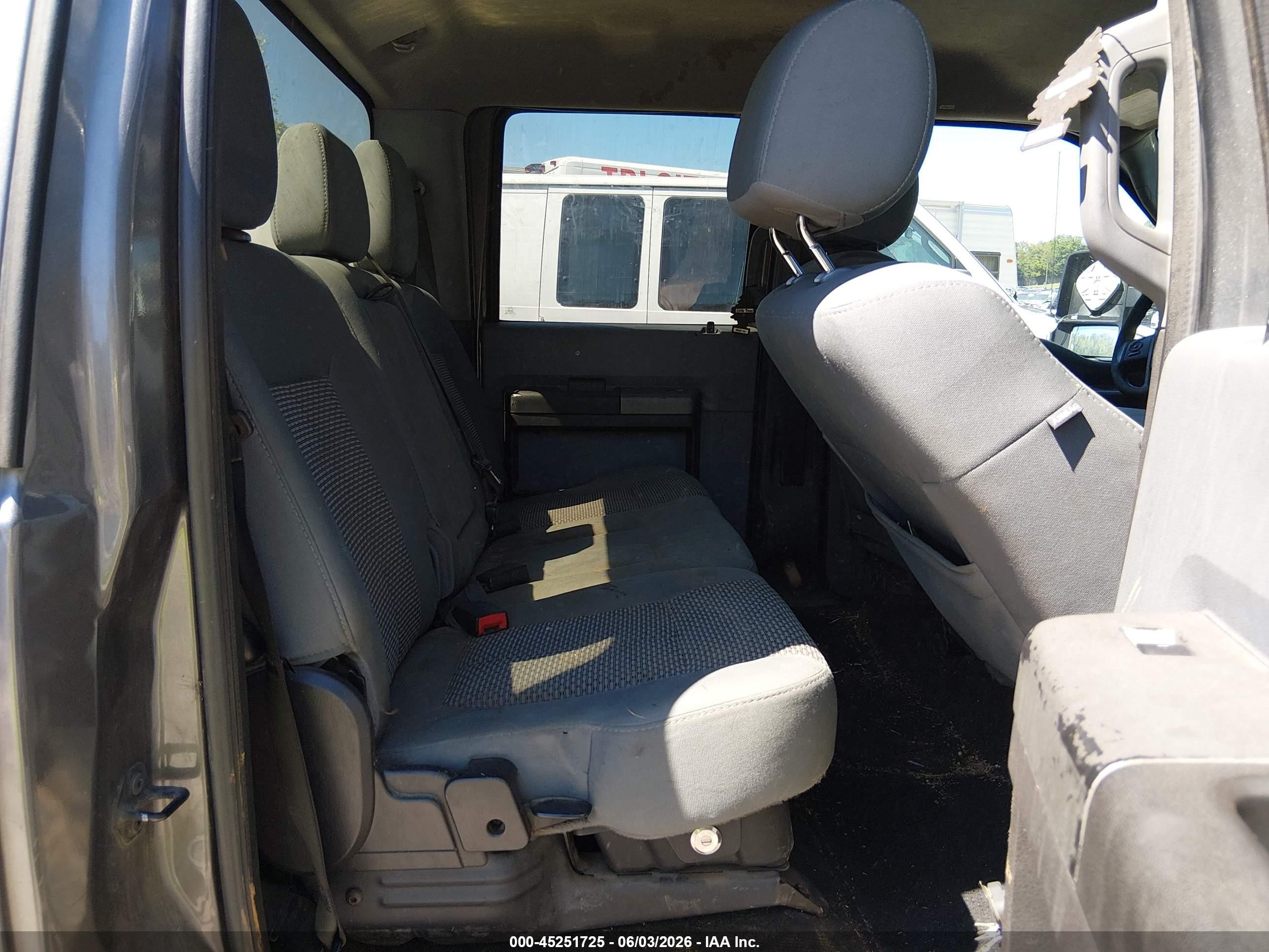 2012 Ford F-250 VIN 1FT7W2BT4CEB02747 IAAI salvage auction — Front End, Salvage (Tennessee), sold $4,000 on 2026-07-11 (photo 8)