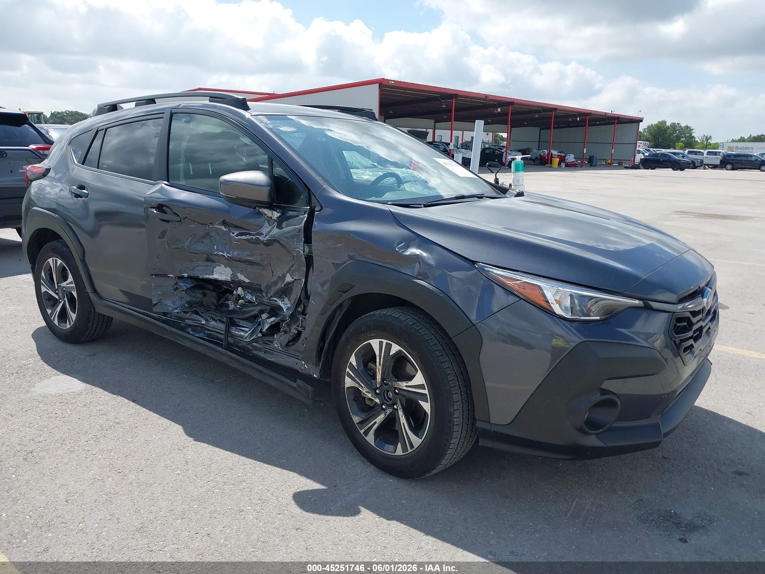 2025 Subaru Crosstrek VIN JF2GUHDC7SH261234 — IAAI salvage auction photo