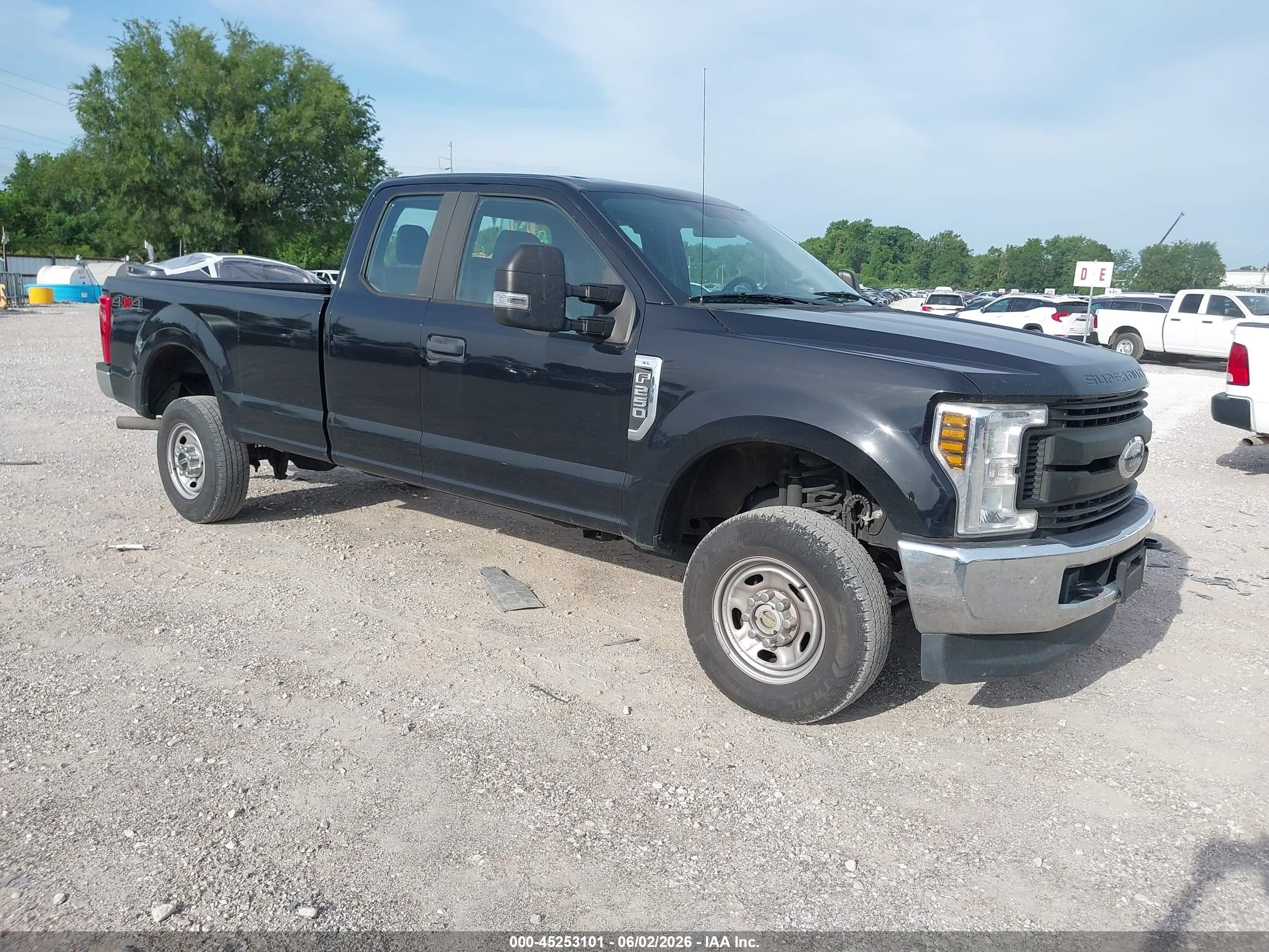 2019 Ford F-250 VIN 1FT7X2B60KEE93000 IAAI salvage auction — Unknown, Sf97 (Missouri), sold $20,900 on 2026-07-09 (photo 1)