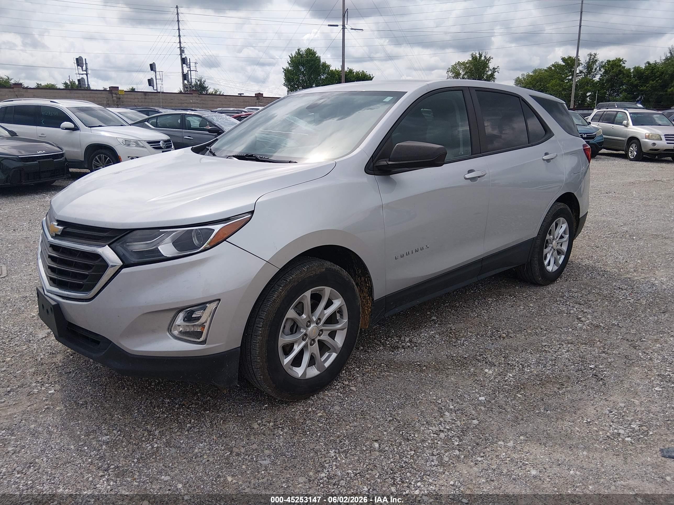 2021 Chevrolet Equinox VIN 2GNAXSEV2M6161115 IAAI salvage auction — Normal Wear, Sf97 (Missouri), sold $7,375 on 2026-07-09 (photo 2)