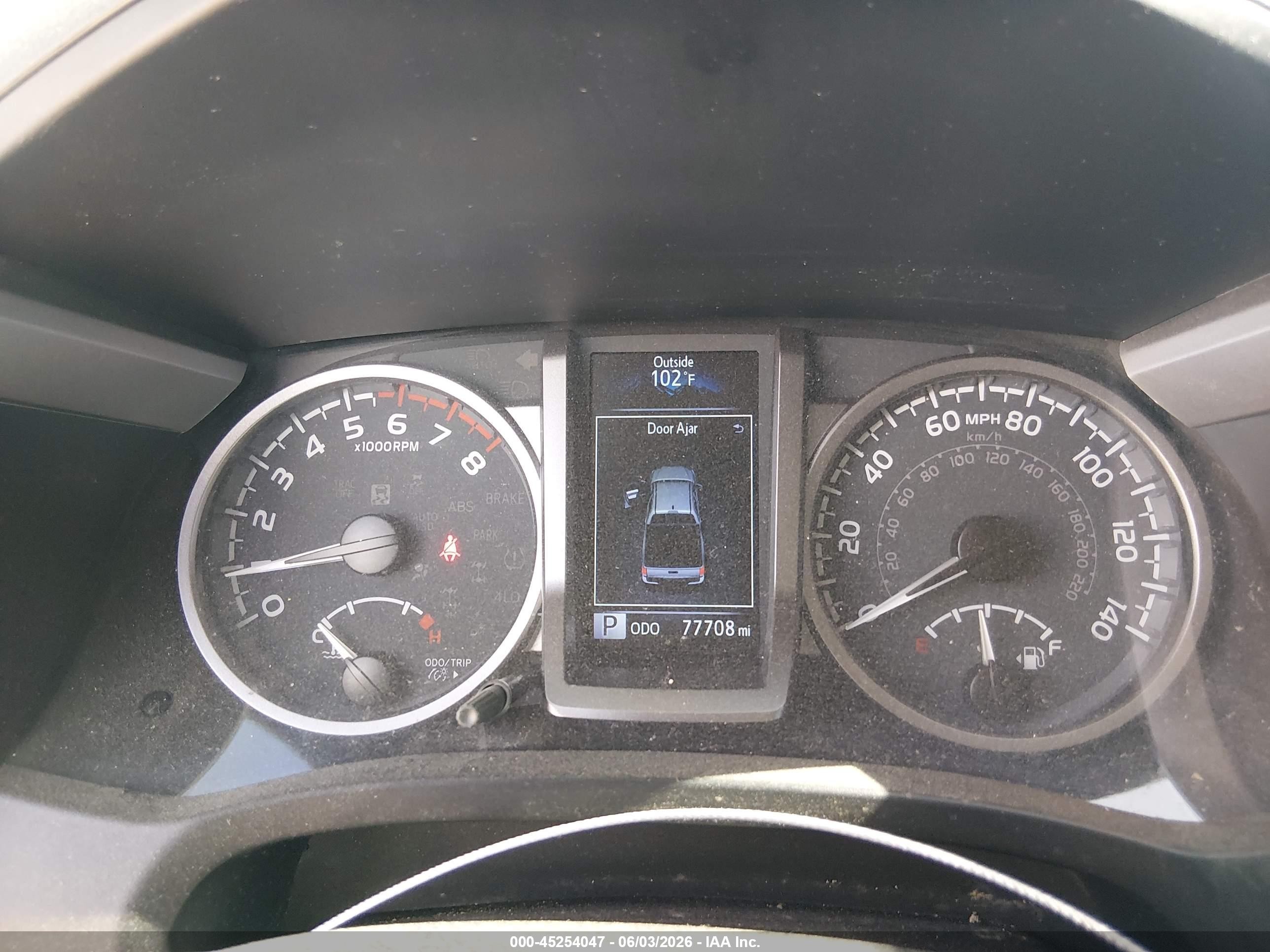 2021 Toyota Tacoma VIN 3TYAX5GN9MT023198 IAAI salvage auction — Front & Rear, Salvage (Arizona), sold $10,000 on 2026-07-09 (photo 7)