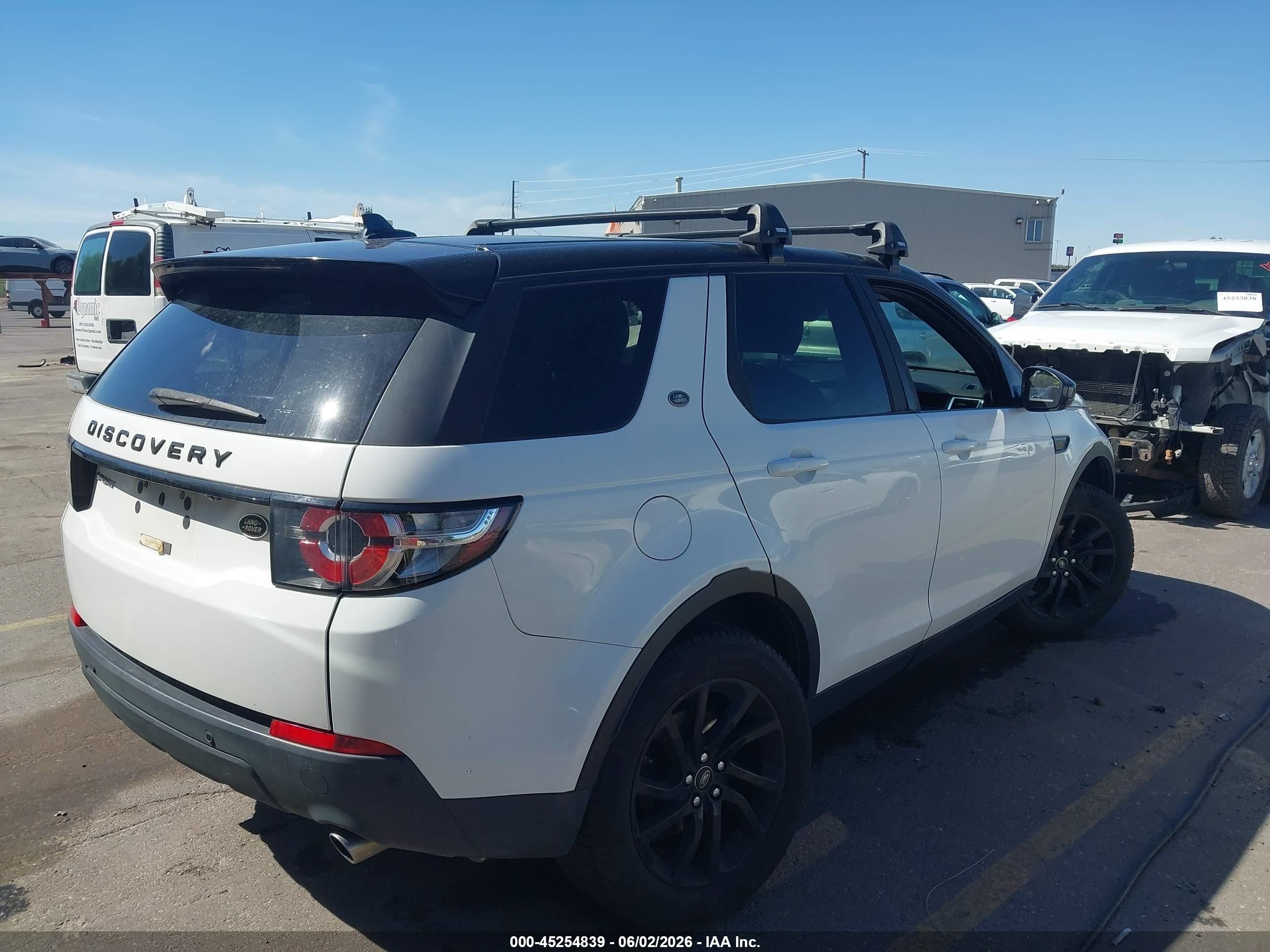 2016 Land Rover Discovery Sport VIN SALCP2BGXGH625248 IAAI salvage auction — Suspension, Salvage (Utah), sold $1,675 on 2026-07-09 (photo 4)