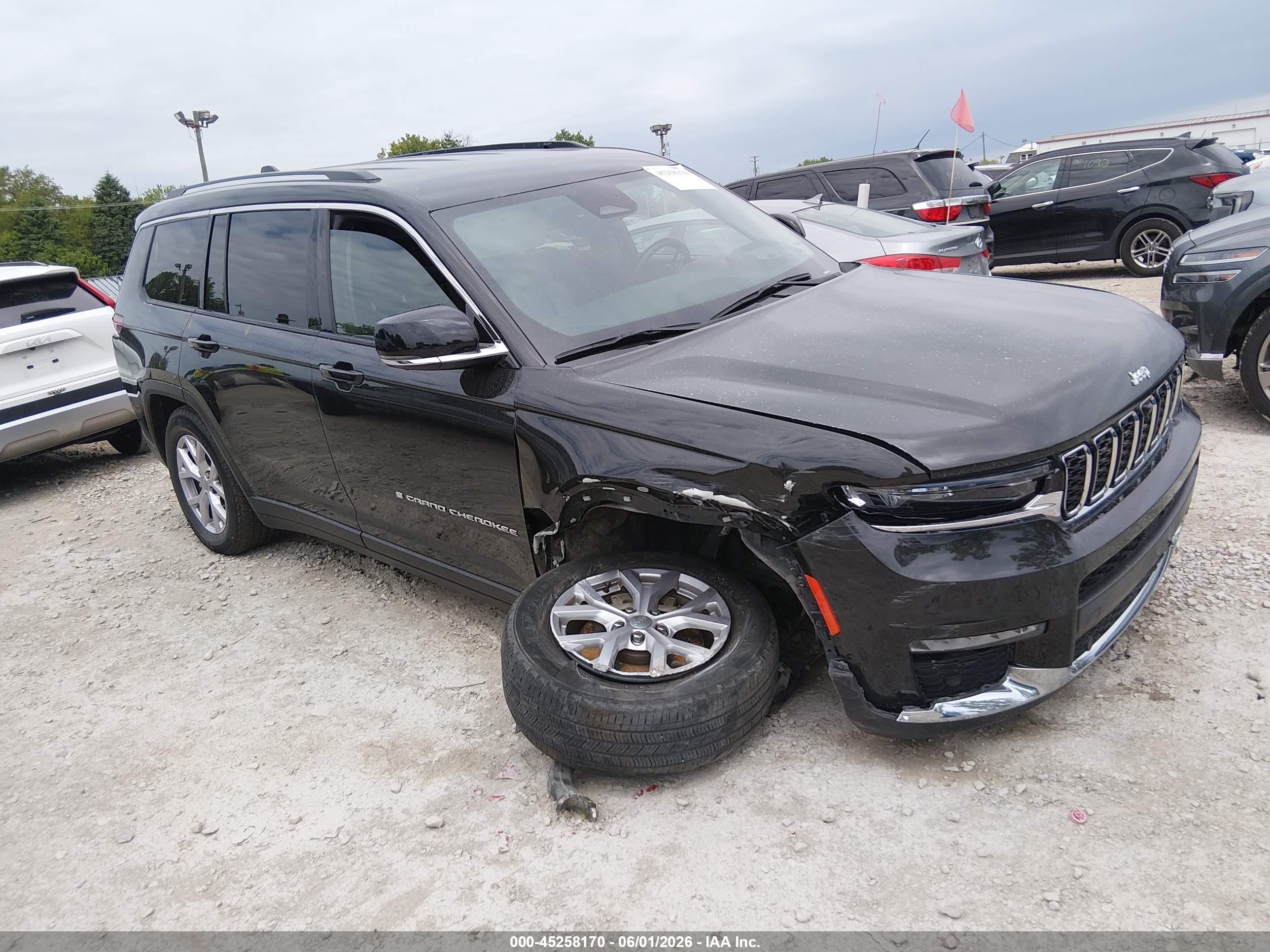 2022 Jeep Grand Cherokee L VIN 1C4RJKBG3N8555866 — IAAI salvage auction photo