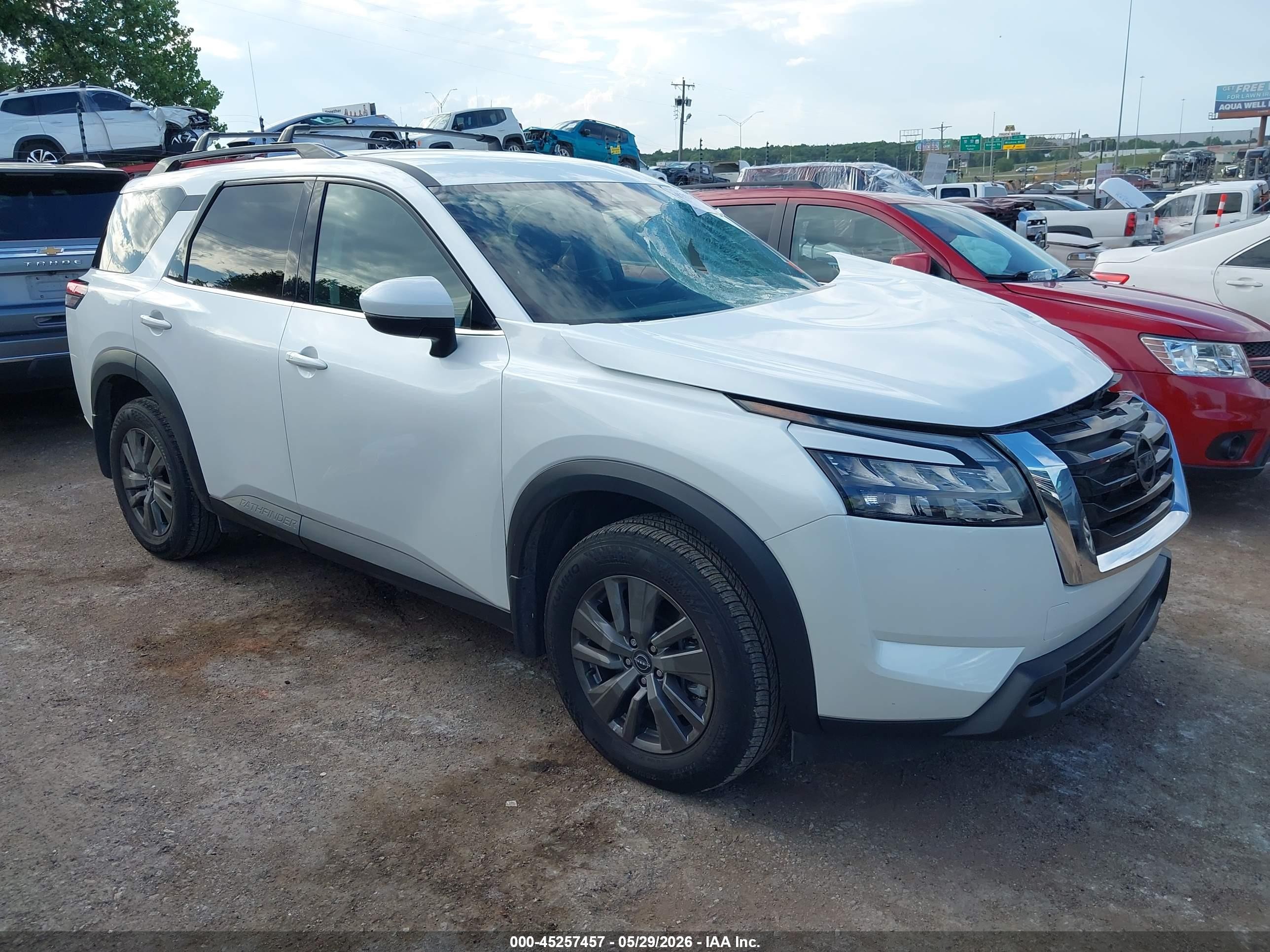 2025 Nissan Pathfinder VIN 5N1DR3BA2SC248441 — IAAI salvage auction photo