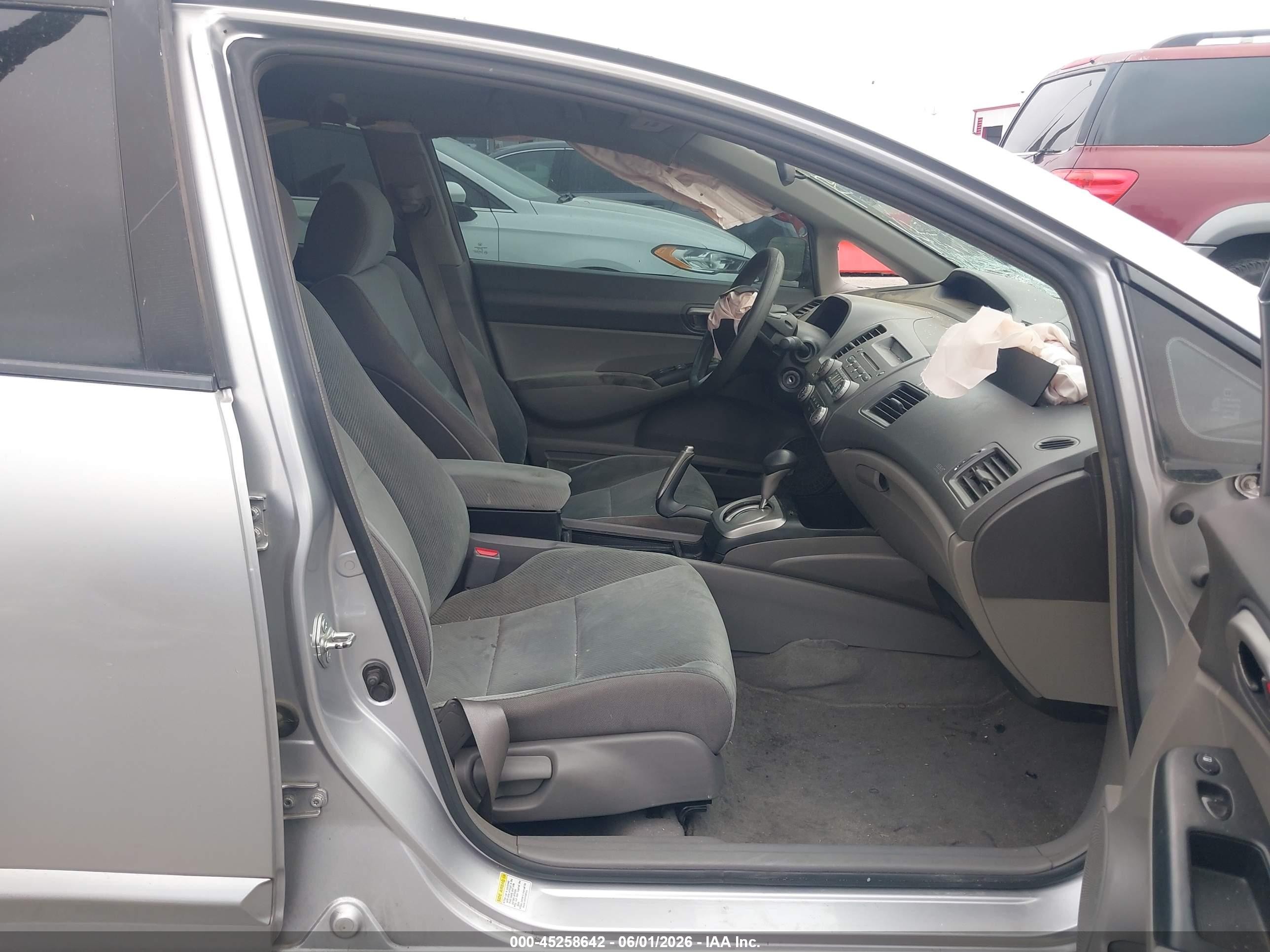 2010 Honda Civic VIN 19XFA1F5XAE067651 IAAI salvage auction — Front End, Salvage (California), sold $350 on 2026-07-09 (photo 5)