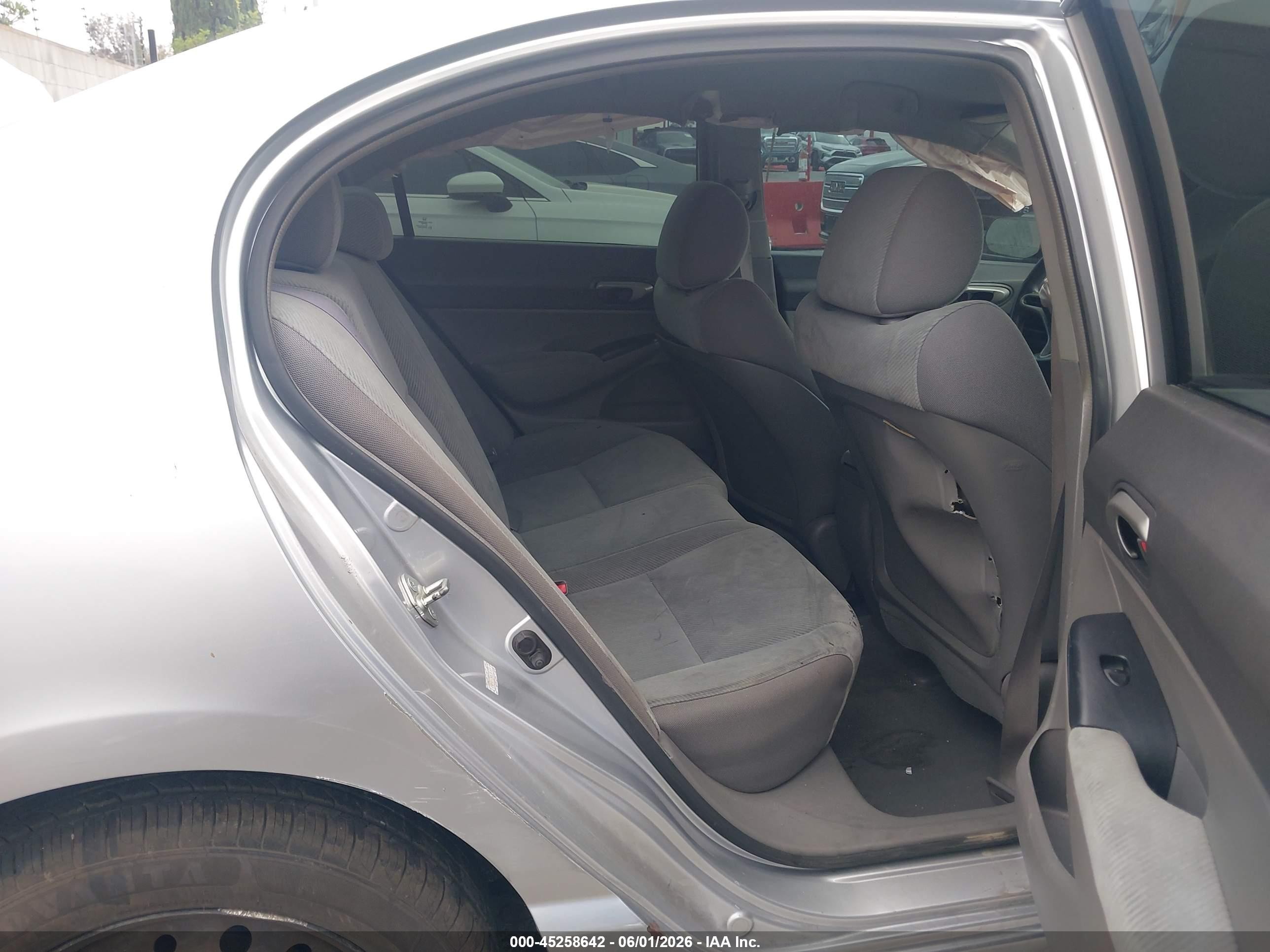 2010 Honda Civic VIN 19XFA1F5XAE067651 IAAI salvage auction — Front End, Salvage (California), sold $350 on 2026-07-09 (photo 8)