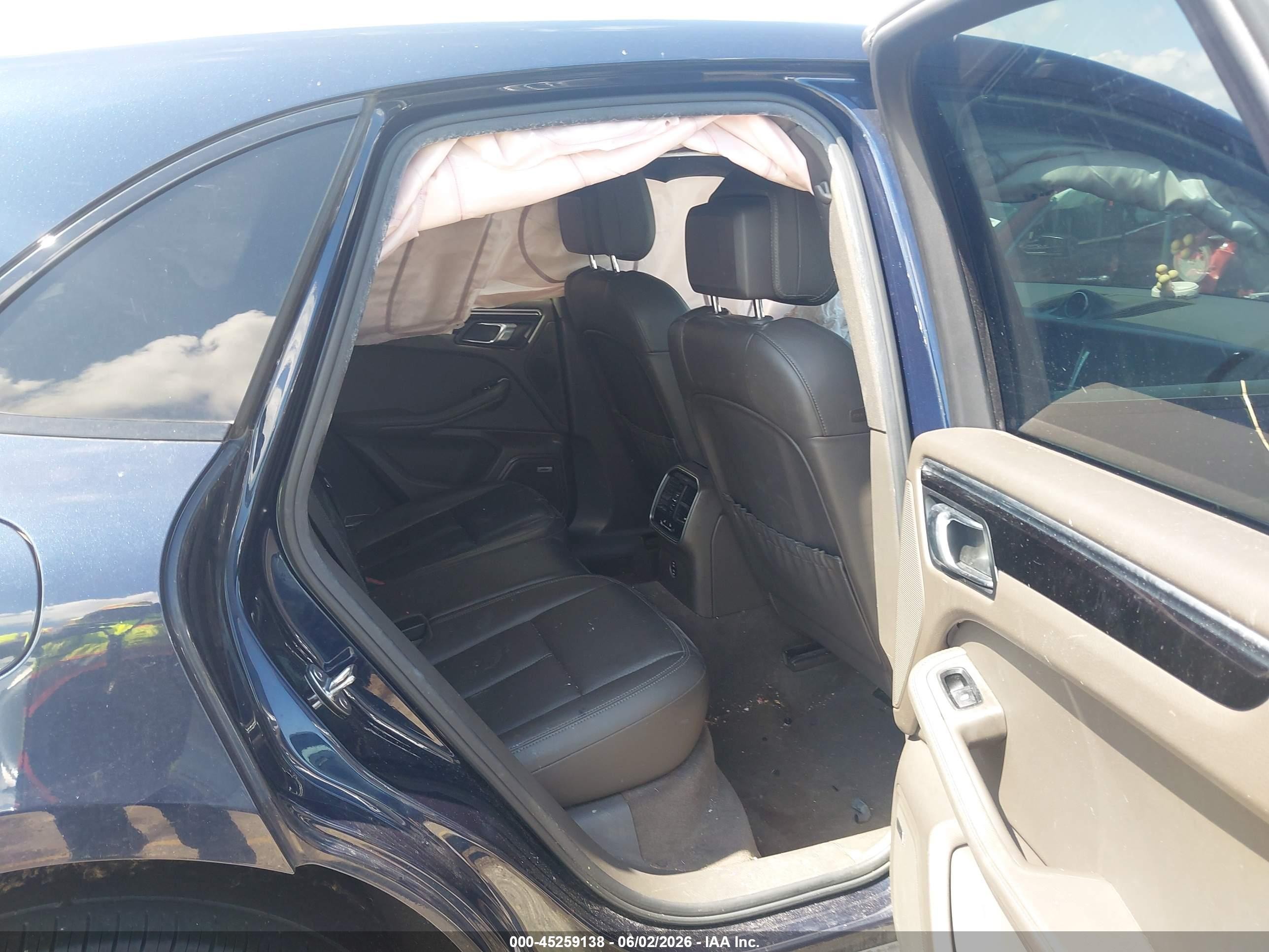 2020 Porsche Macan VIN WP1AA2A58LLB06186 IAAI salvage auction — Front End, Salvage (Texas), sold $11,600 on 2026-07-01 (photo 8)