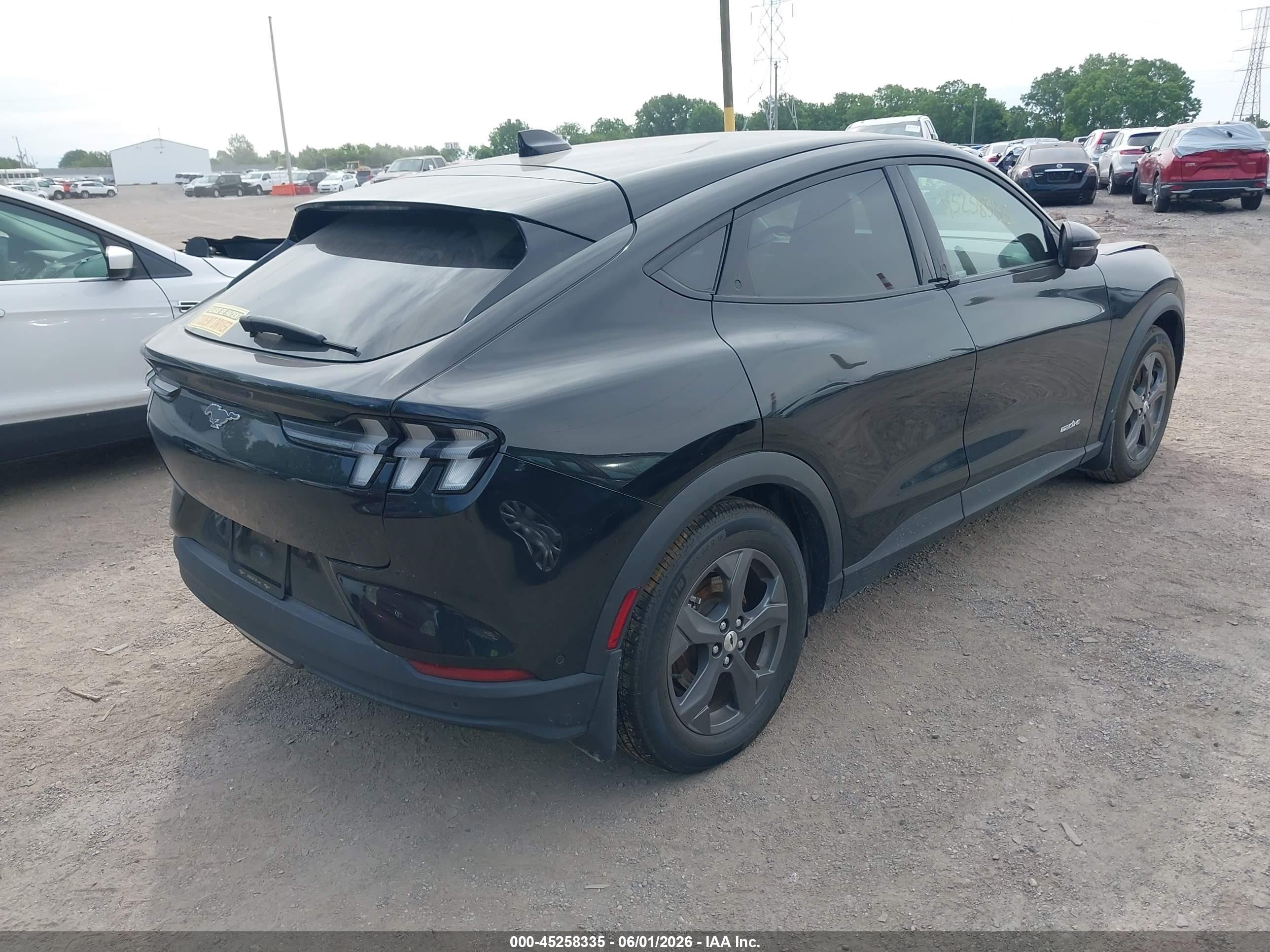 2022 Ford Mustang Mach-E VIN 3FMTK1RM8NMA60336 IAAI salvage auction — Front End, Salvage (Indiana), sold $8,800 on 2026-07-11 (photo 4)