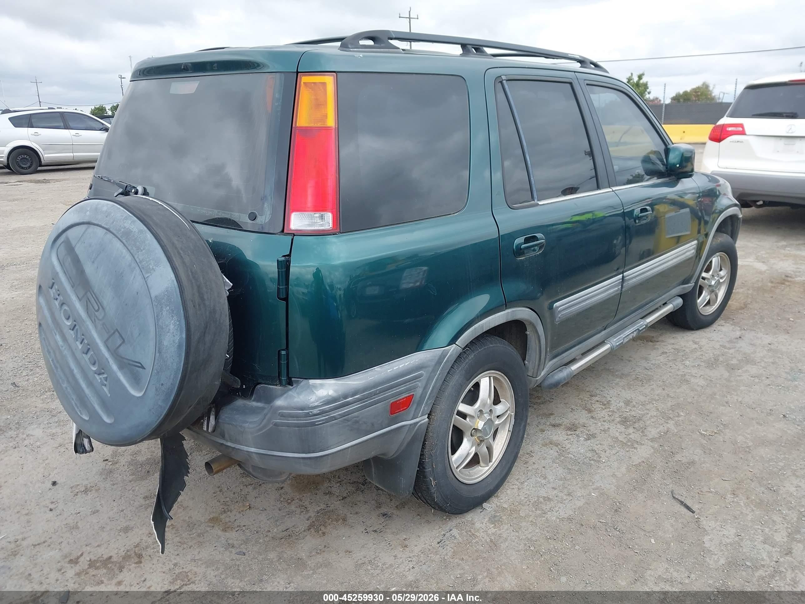 2000 Honda Cr-v VIN JHLRD1863YC011694 IAAI salvage auction — Normal Wear, Clear - Dealer Only (California), sold $725 on 2026-06-18 (photo 4)