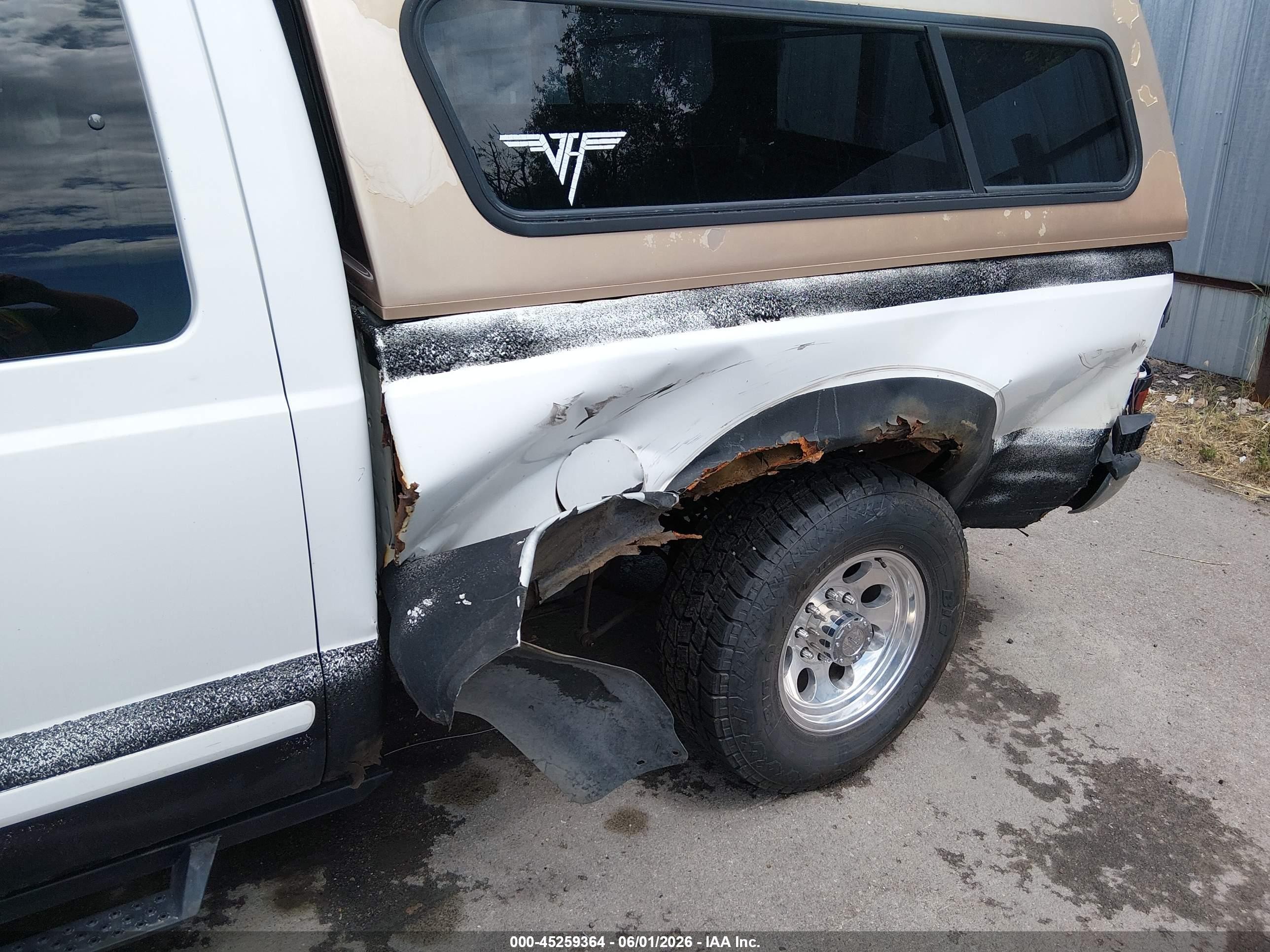 2001 Ford F-350 VIN 1FTSX31F91EB48449 IAAI salvage auction — Side, Salvage (Utah), sold $950 on 2026-07-09 (photo 6)