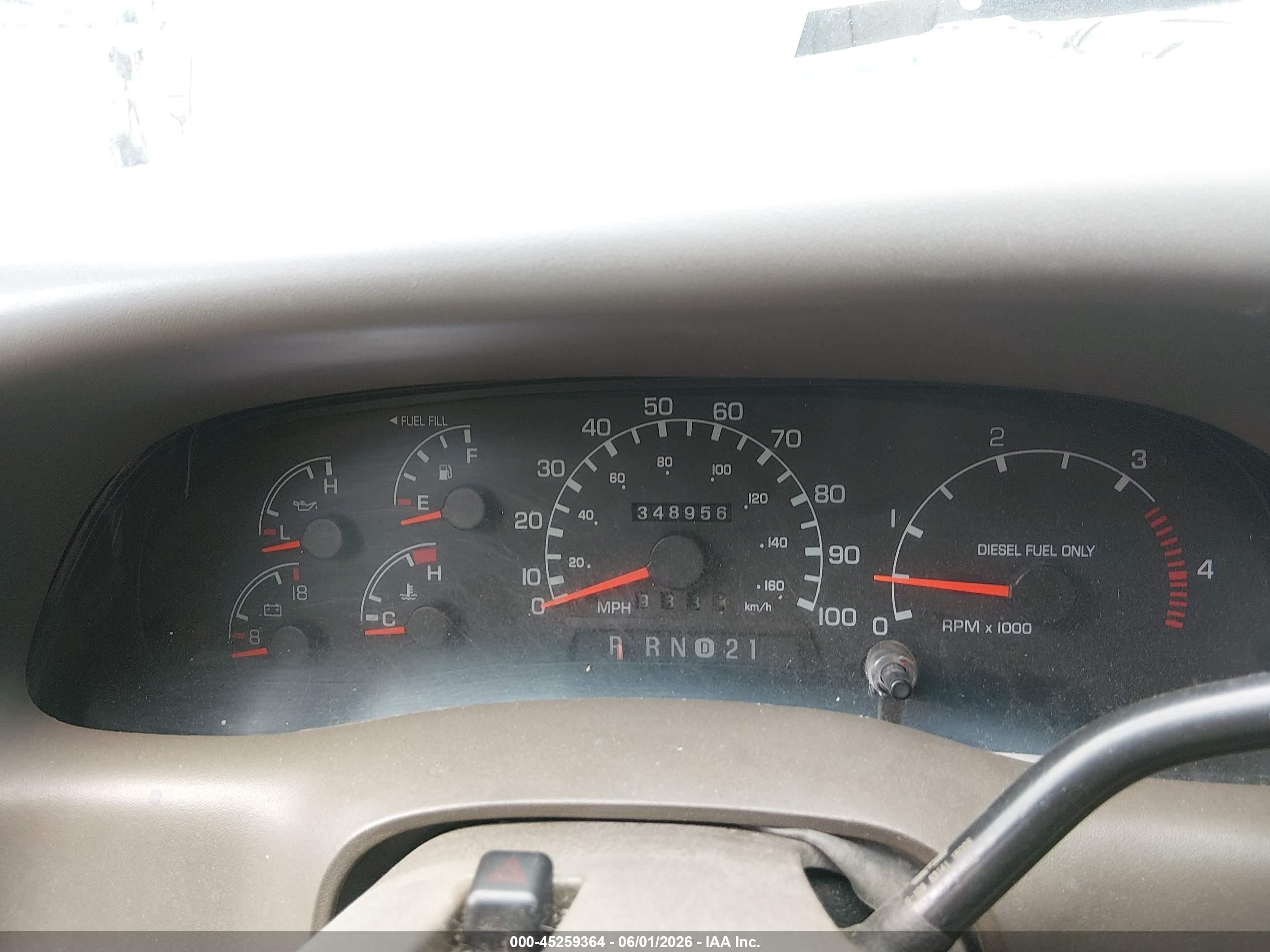 2001 Ford F-350 VIN 1FTSX31F91EB48449 IAAI salvage auction — Side, Salvage (Utah), sold $950 on 2026-07-09 (photo 7)