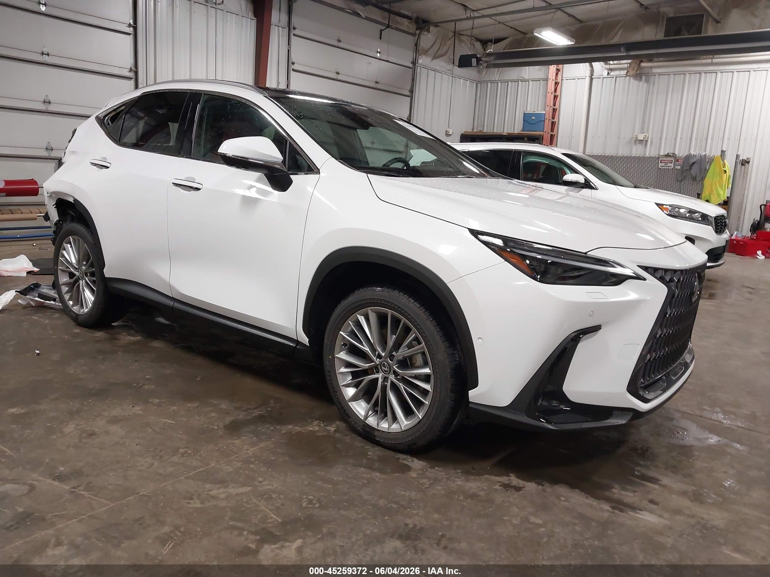 2026 Lexus NX 350 VIN 2T2HGCEZ5TC107297 — IAAI salvage auction photo