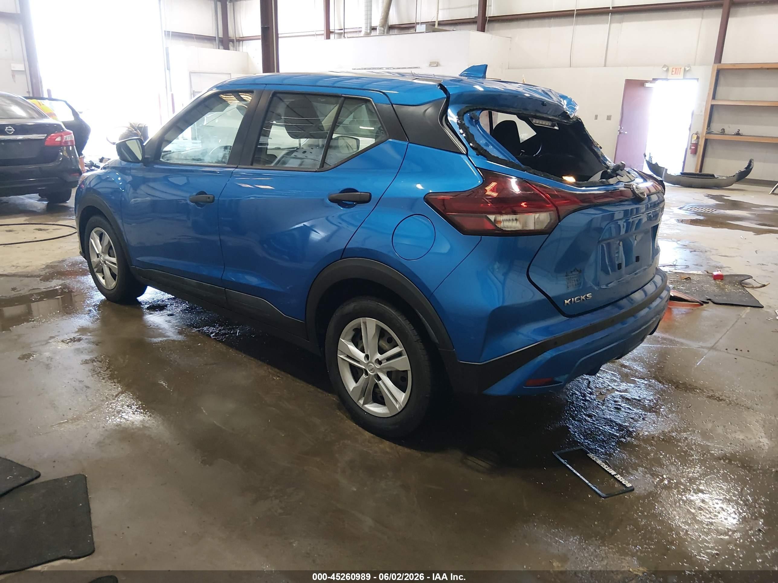 2023 Nissan Kicks VIN 3N1CP5BV2PL535166 IAAI salvage auction — Rear End, Salvage (Idaho), sold $3,250 on 2026-07-10 (photo 3)