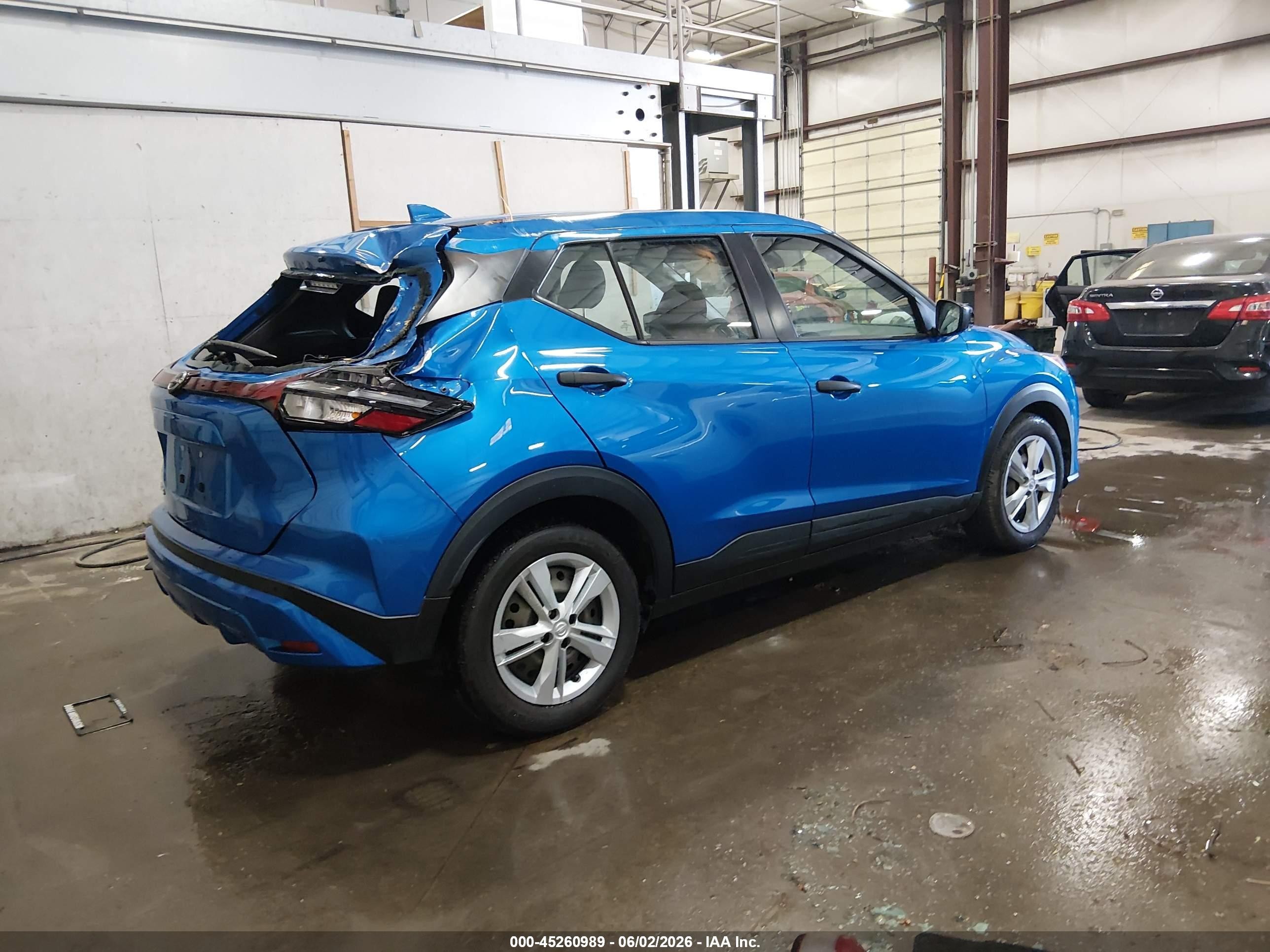 2023 Nissan Kicks VIN 3N1CP5BV2PL535166 IAAI salvage auction — Rear End, Salvage (Idaho), sold $3,250 on 2026-07-10 (photo 4)