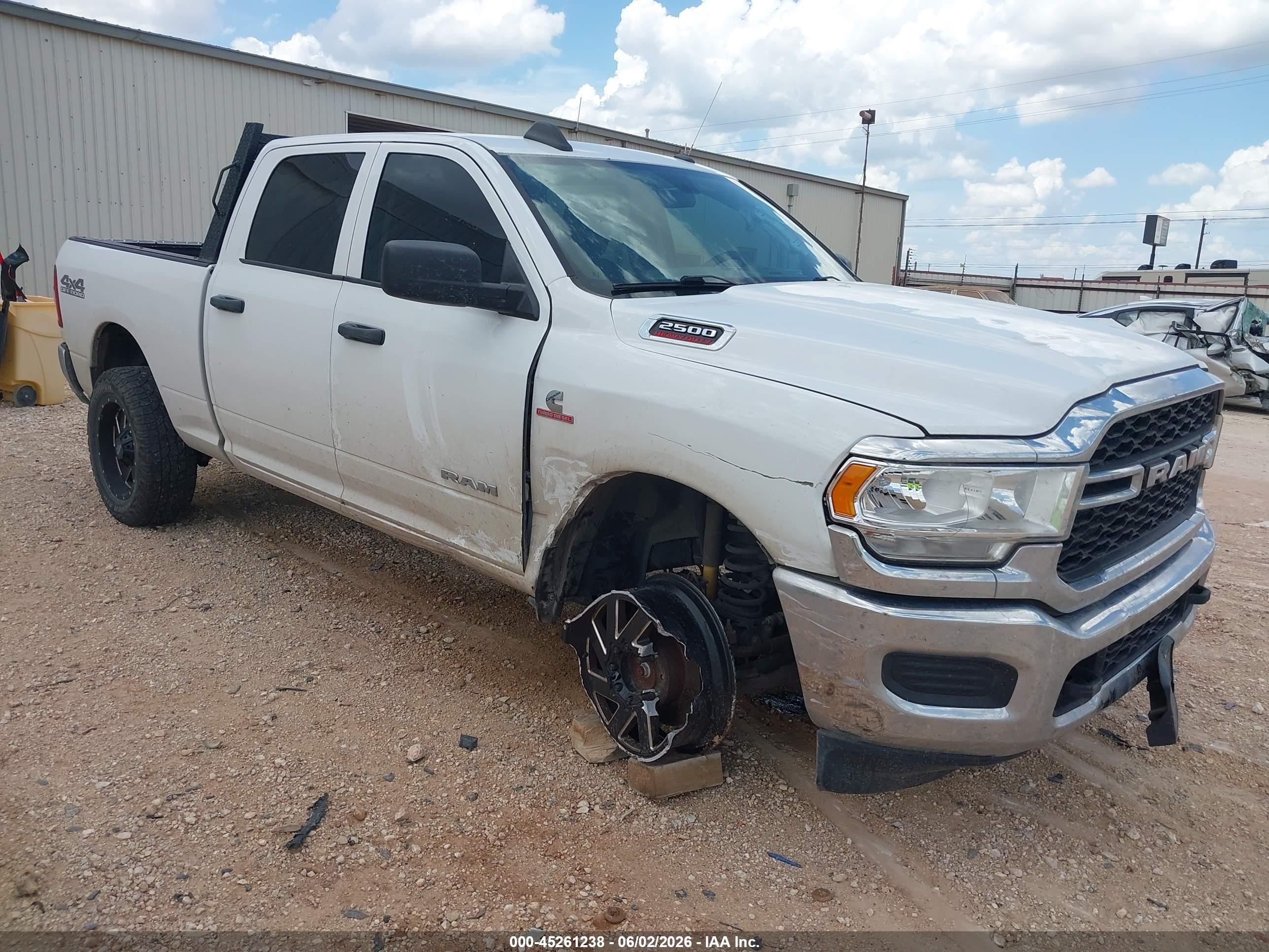 2019 Ram 2500 VIN 3C6UR5CL0KG616281 — IAAI salvage auction photo