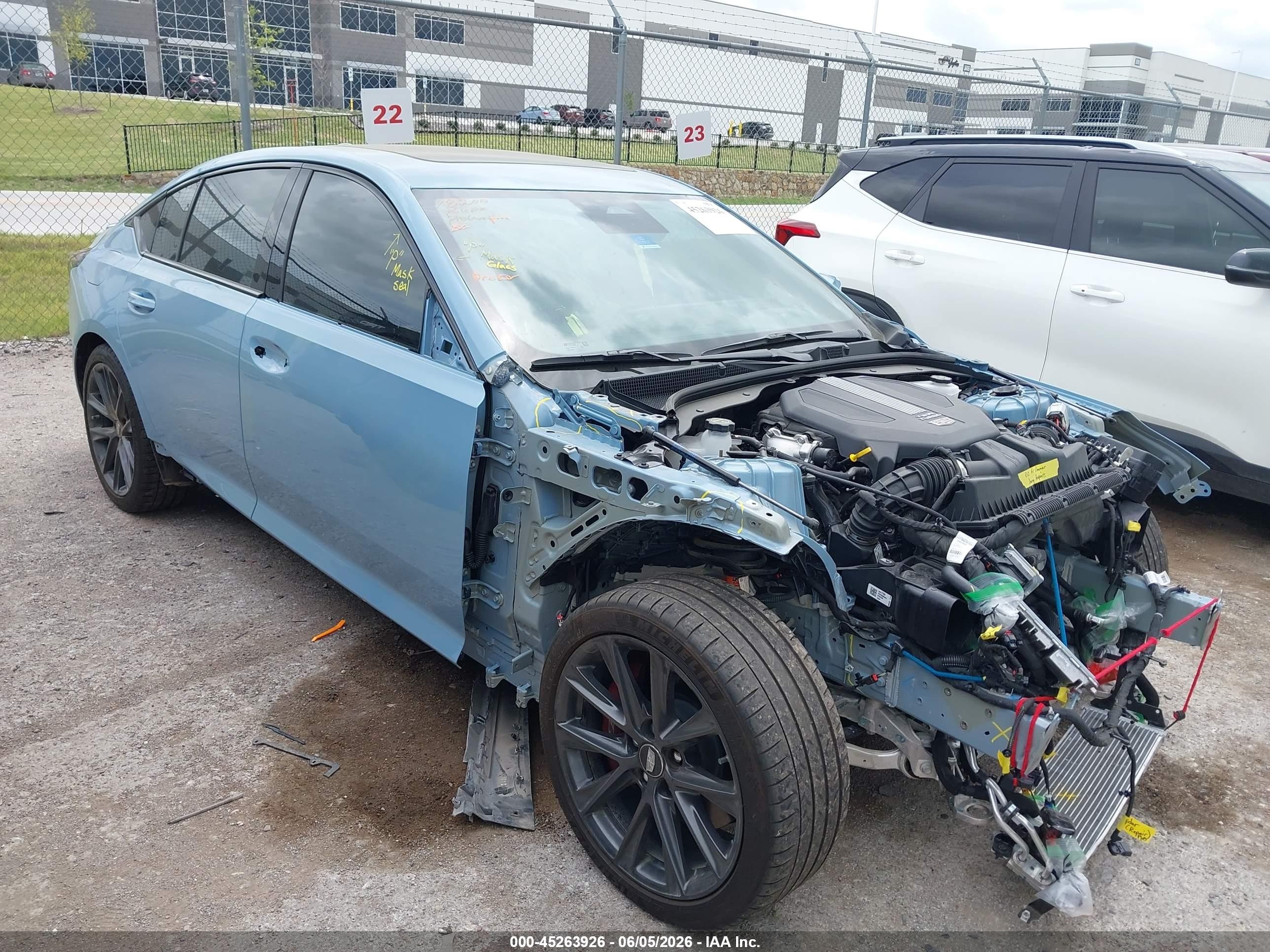 2026 Cadillac CT5 VIN 1G6DR5RW4T0106518 — IAAI salvage auction photo