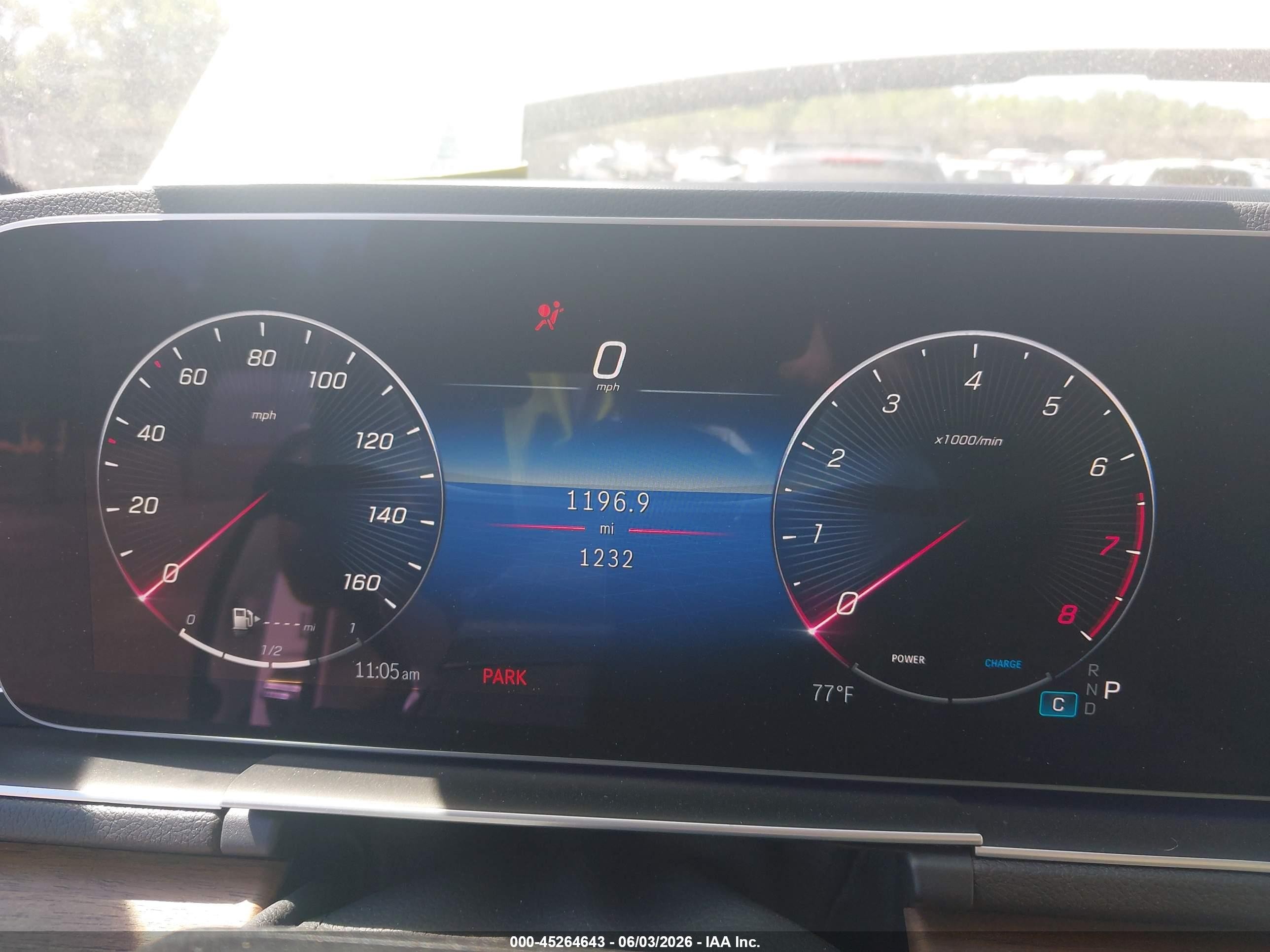 2026 Mercedes-benz Gle VIN 4JGFB4FBXTB651760 IAAI salvage auction — Front End, Salvage - Greater Than 75% (Maryland), sold $33,850 on 2026-08-17 (photo 7)