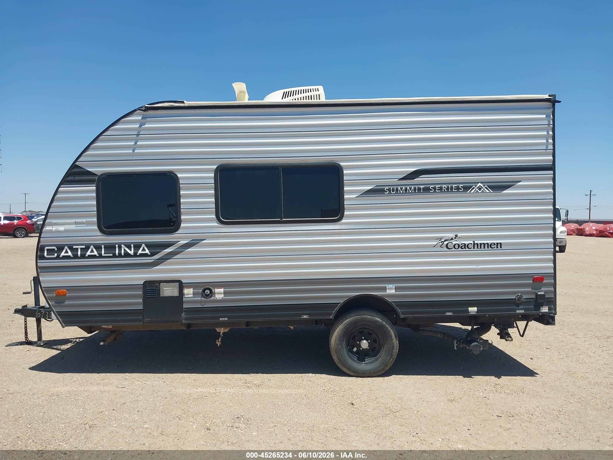 2024 Coachmen Catalina VIN 5ZT2CAEC2RK006732 IAAI salvage auction — Hail, Original (Texas), sold $4,250 on 2026-09-09 (photo 6)