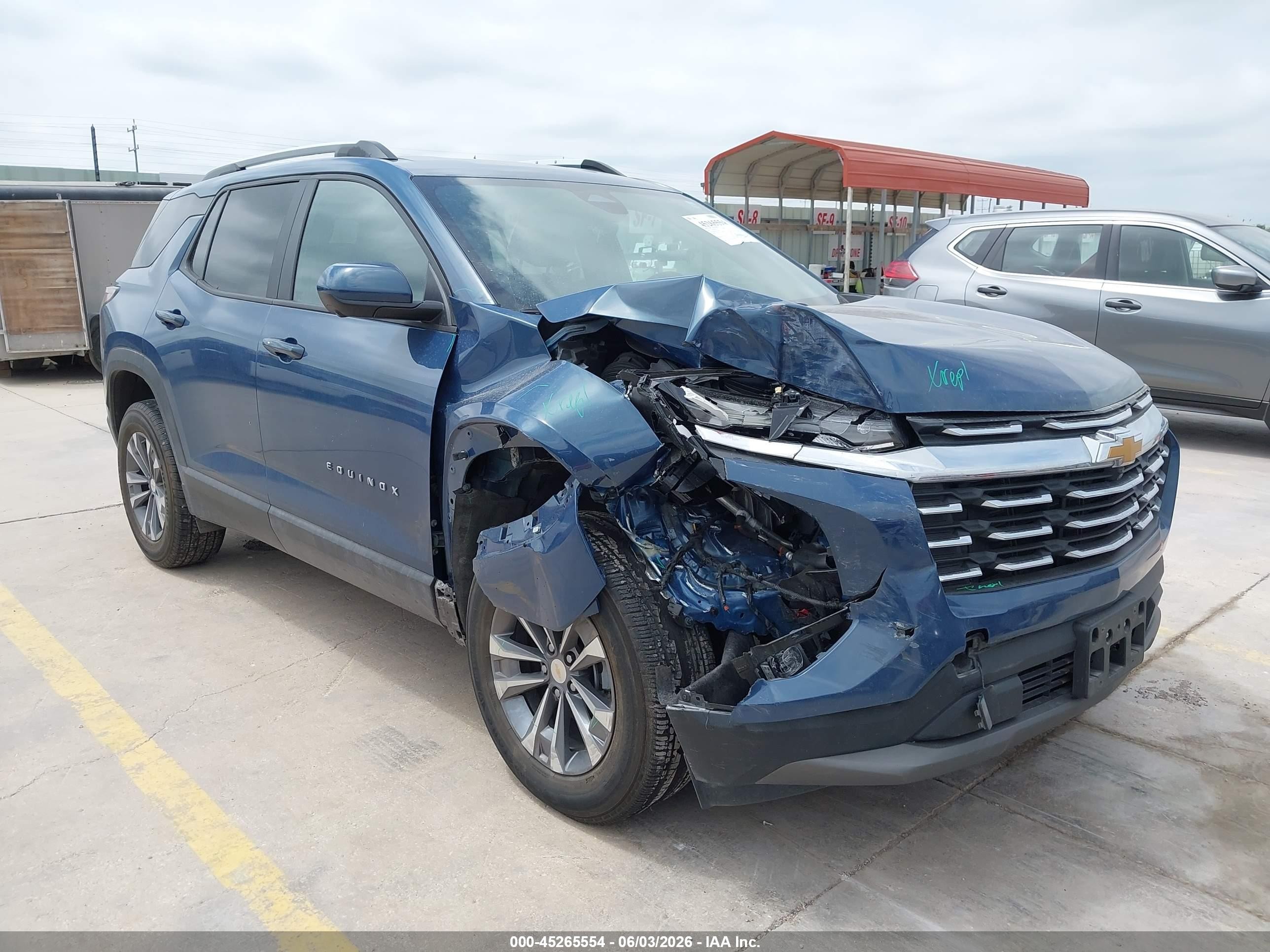 2025 Chevrolet Equinox VIN 3GNAXHEG5SL173286 — IAAI salvage auction photo