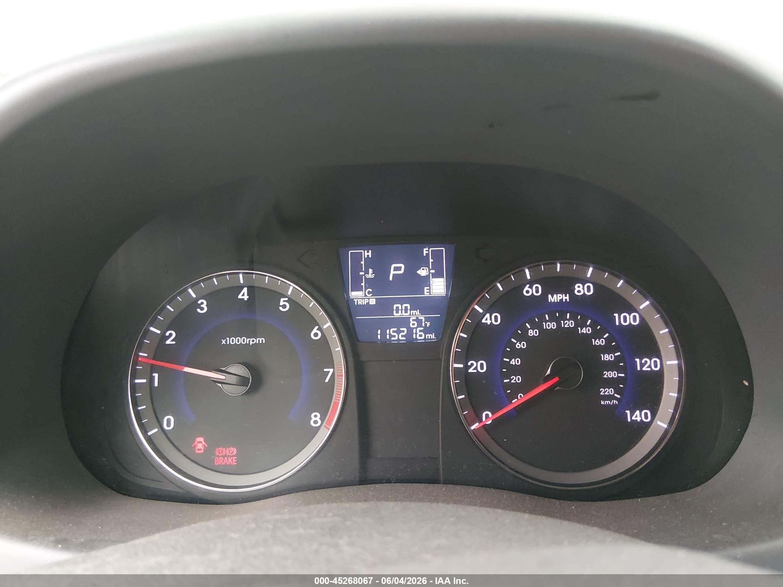 2015 Hyundai Accent VIN KMHCT4AE5FU806273 IAAI salvage auction — Normal Wear, Salvage (California), sold $425 on 2026-07-09 (photo 7)