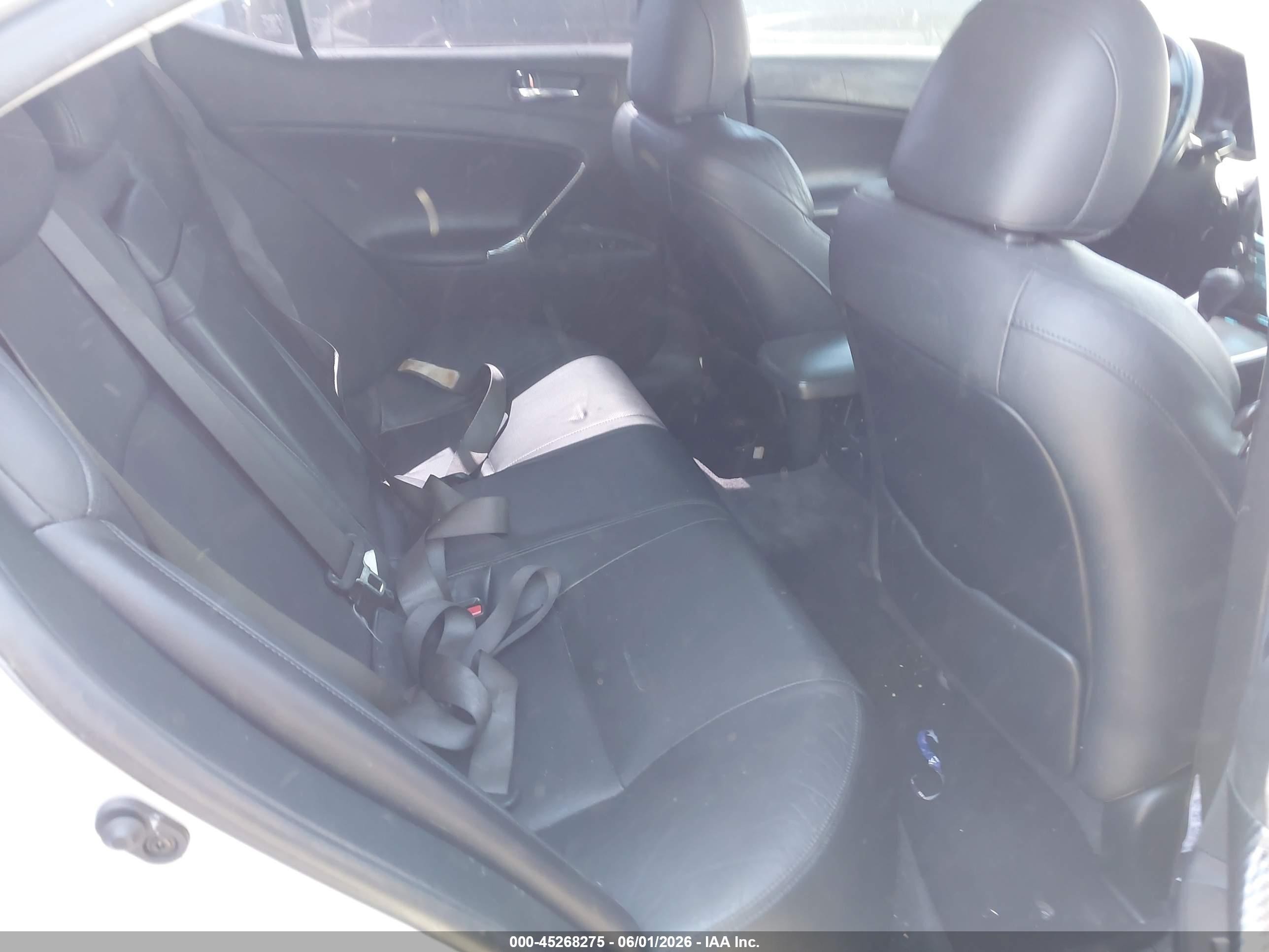 2006 Lexus IS 250 VIN JTHBK262265012801 IAAI salvage auction — Normal Wear, Salvage Title - Dealer (California), sold $450 on 2026-07-02 (photo 8)