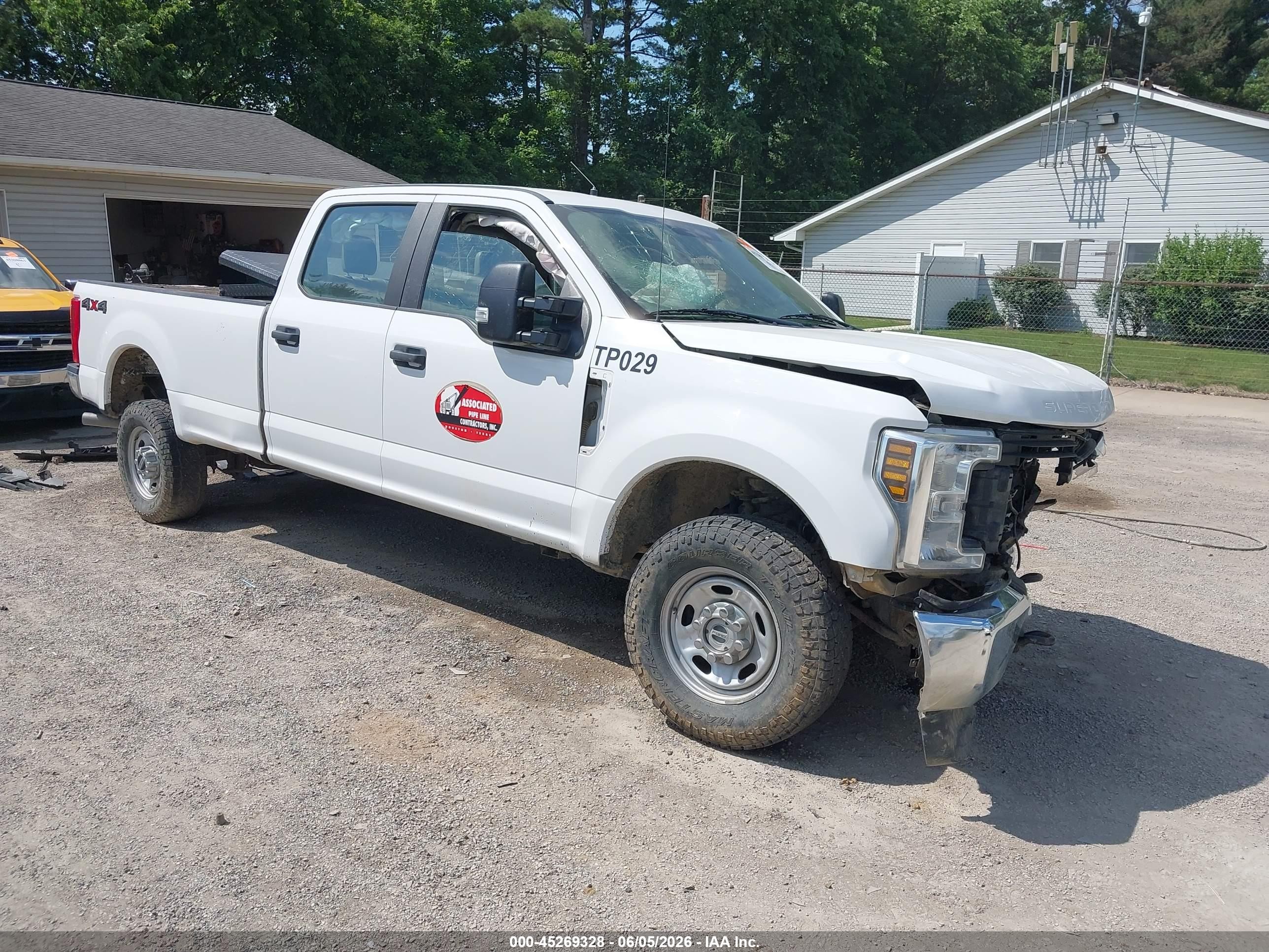 2019 Ford F-250 VIN 1FT7W2B65KEG78209 — IAAI salvage auction photo