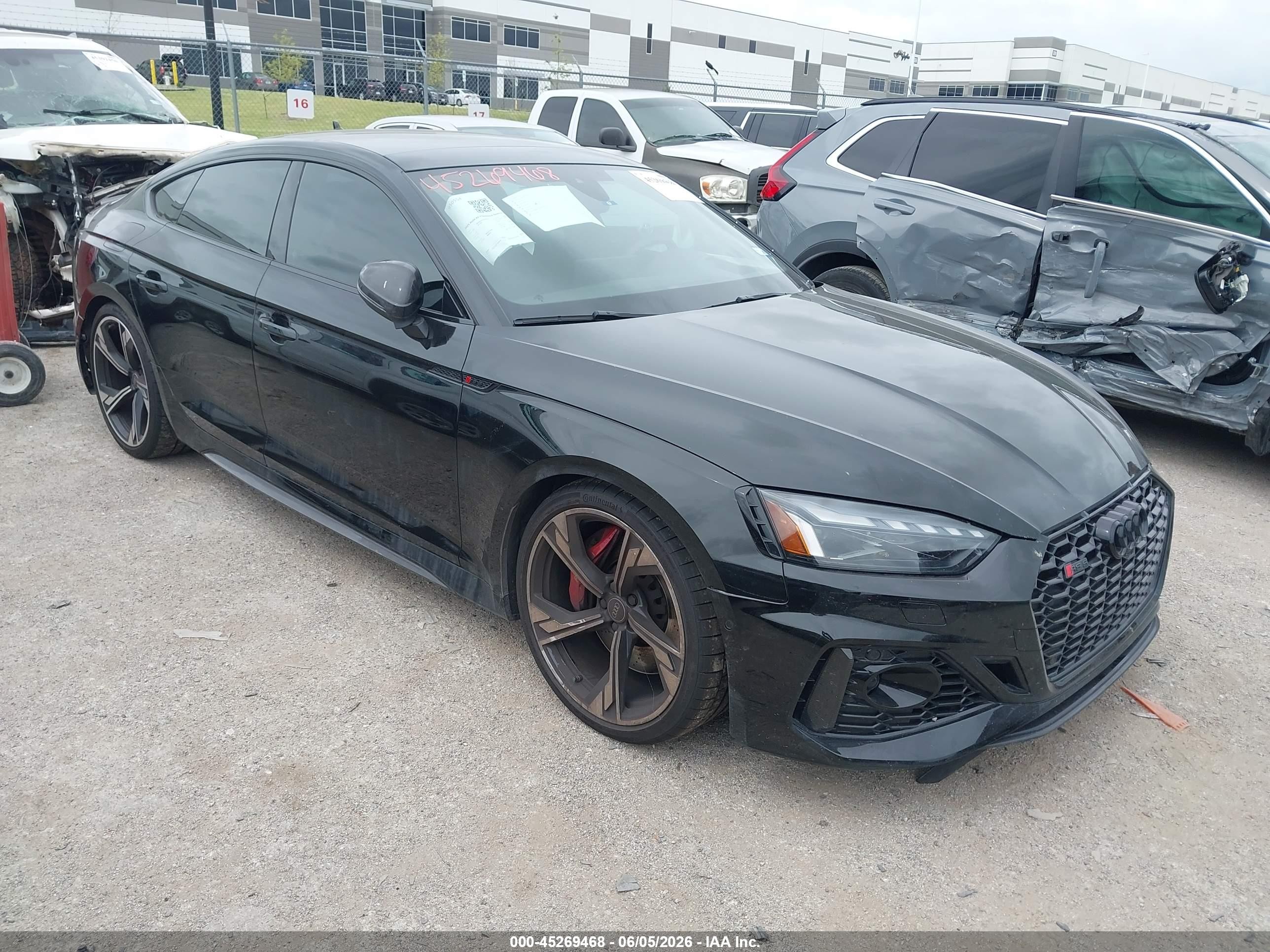 2025 Audi RS5 Sportback VIN WUAAWCF56SA901512 — IAAI salvage auction photo