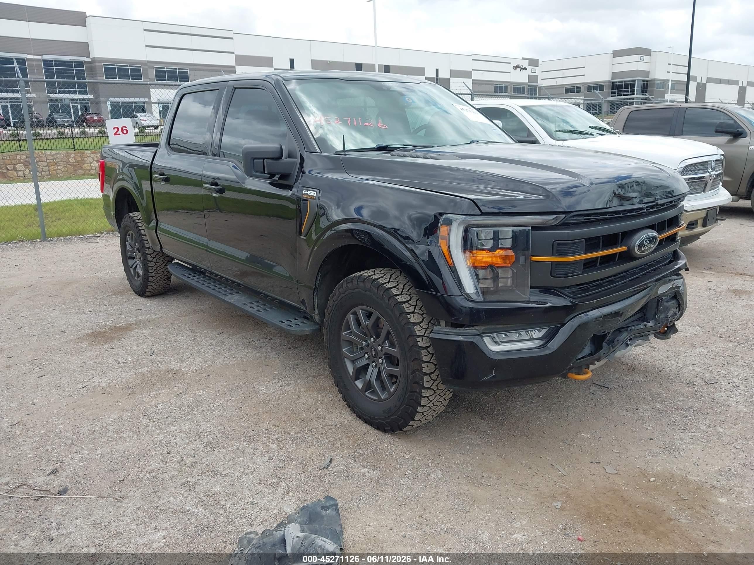 2022 Ford F-150 VIN 1FTEW1E85NFB14394 — IAAI salvage auction photo