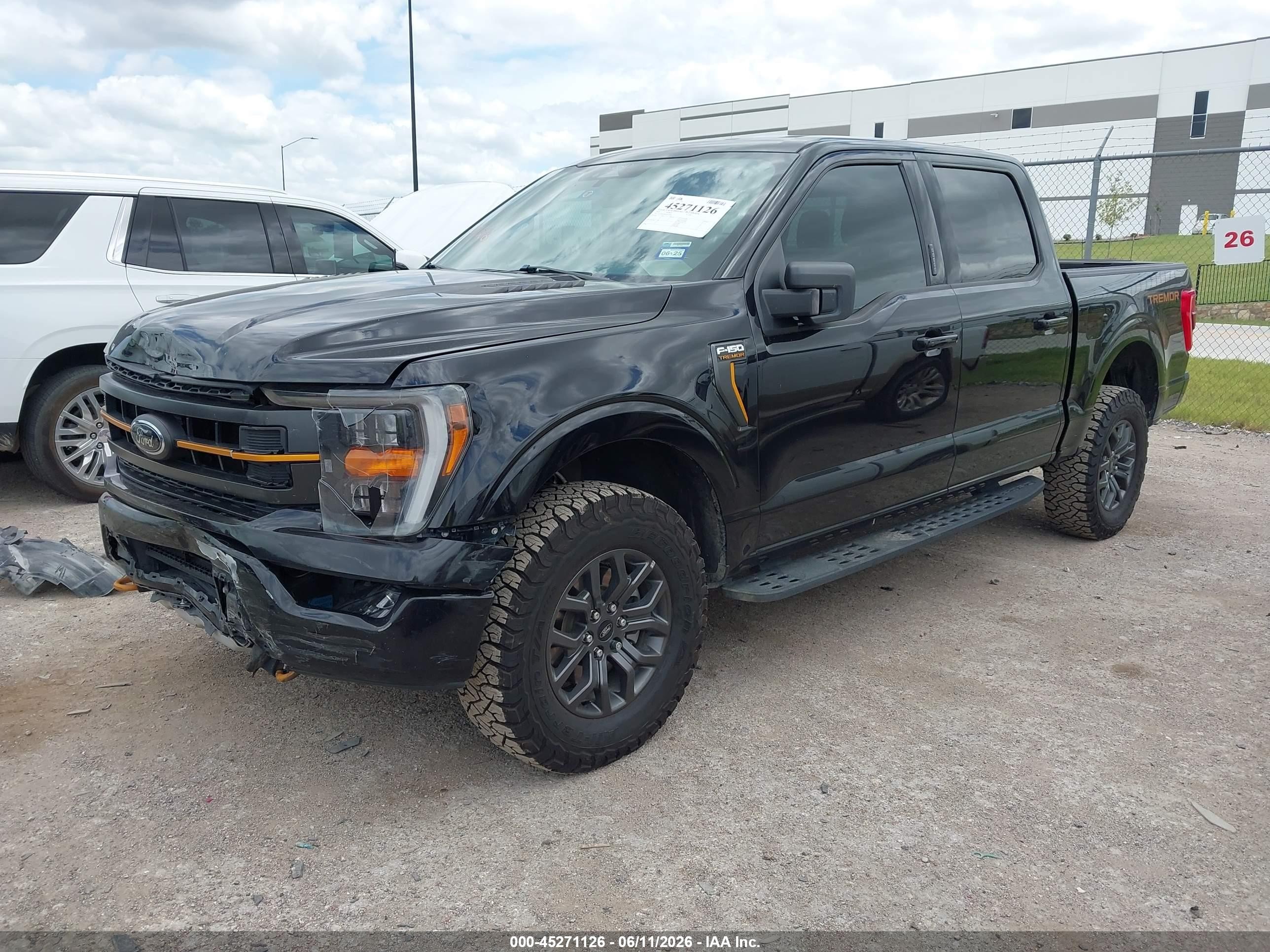 2022 Ford F-150 VIN 1FTEW1E85NFB14394 IAAI salvage auction — Front End, Salvage (Texas), sold $14,700 on 2026-09-25 (photo 2)