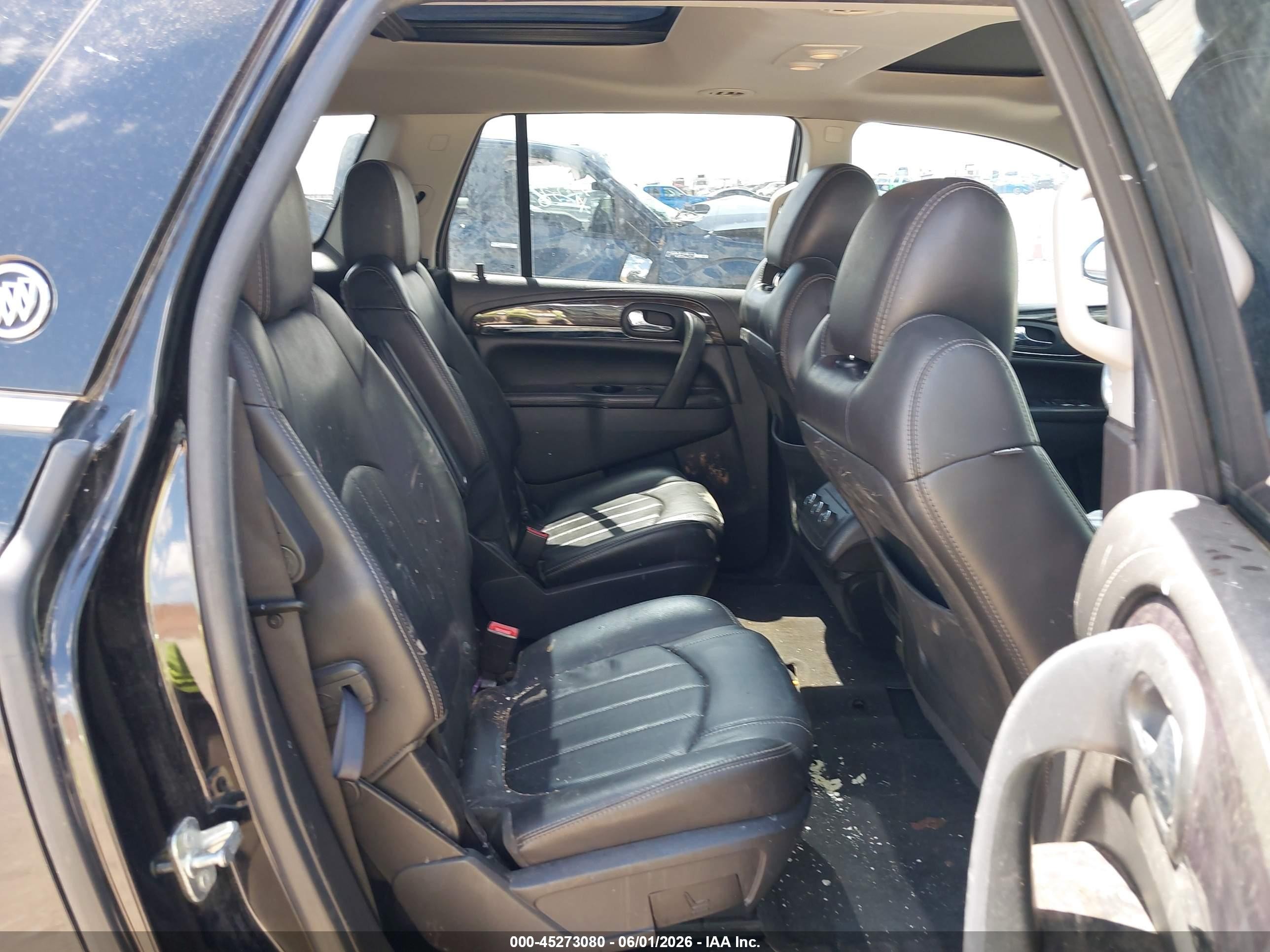 2016 Buick Enclave VIN 5GAKRBKD7GJ166354 IAAI salvage auction — Front End, Original (Texas), sold $1,375 on 2026-10-10 (photo 8)