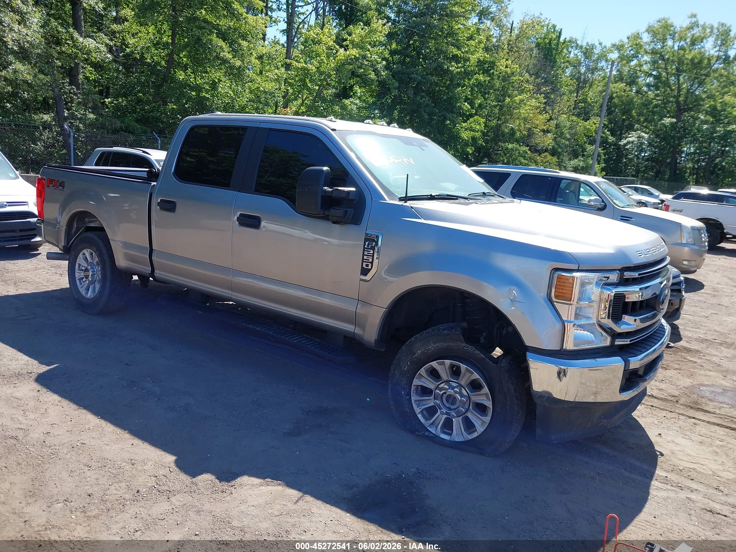 2021 Ford F-250 VIN 1FT7W2BN2MED67315 — IAAI salvage auction photo