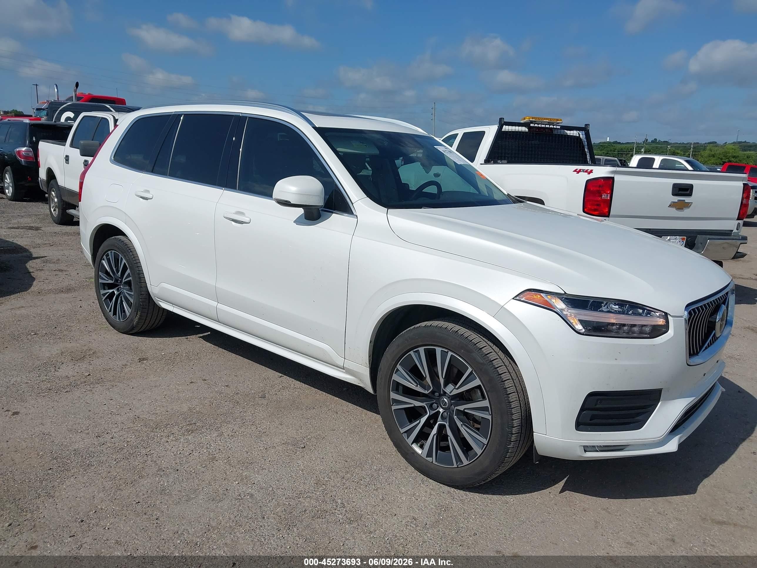 2022 Volvo XC90 VIN YV4102PK6N1866291 — IAAI salvage auction photo