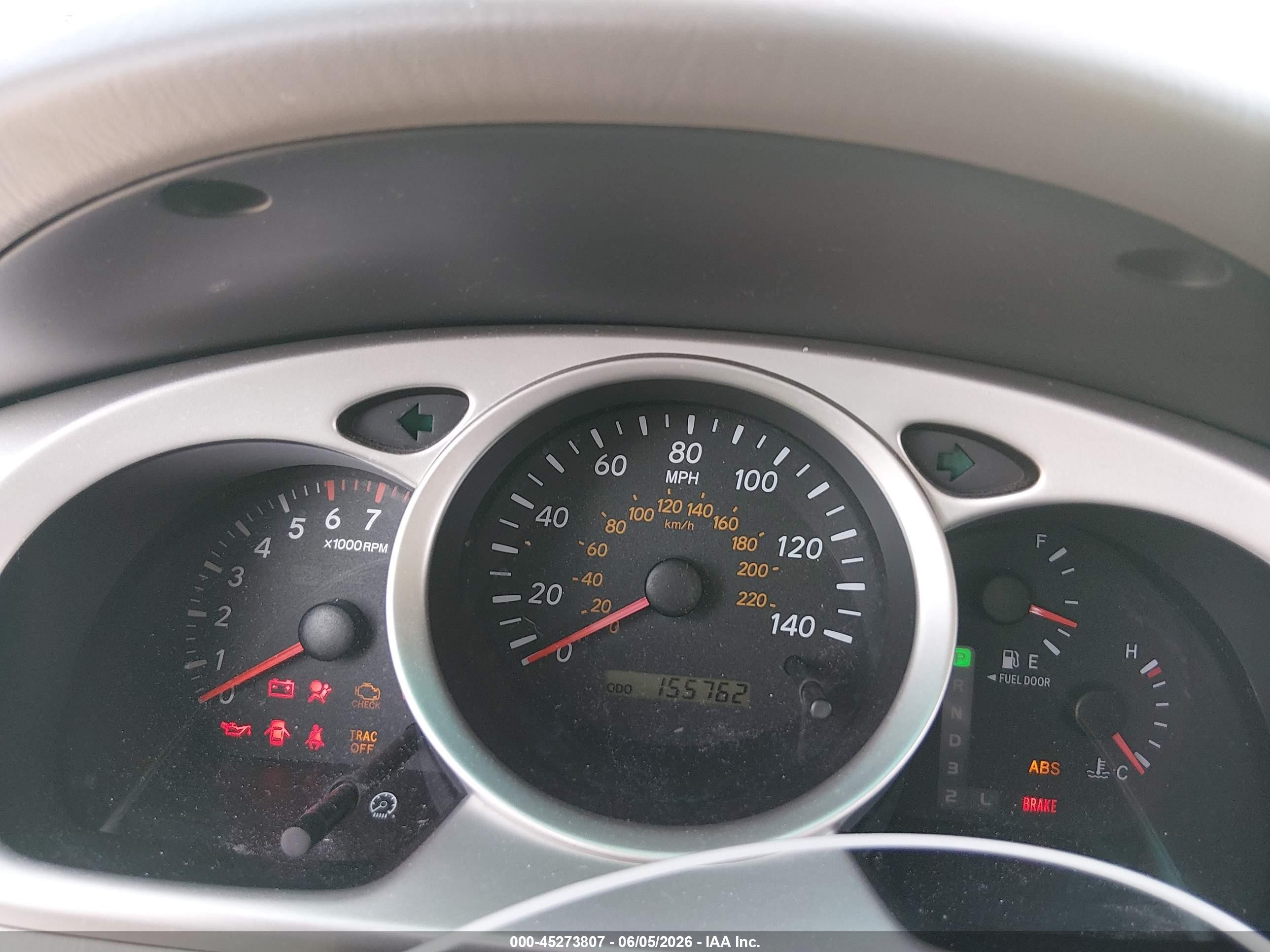 2005 Toyota Highlander VIN JTEDP21A050053431 IAAI salvage auction — Unknown, Salvage (California), sold $825 on 2026-07-09 (photo 7)