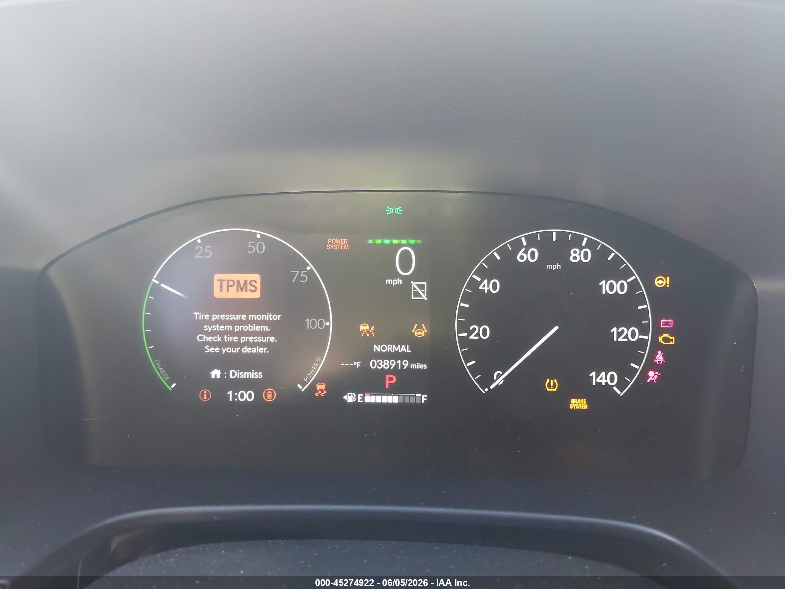 2024 Honda CR-V VIN 5J6RS6H87RL021500 IAAI salvage auction — Front End, Salvage Certificate (California), sold $11,100 on 2026-07-10 (photo 7)