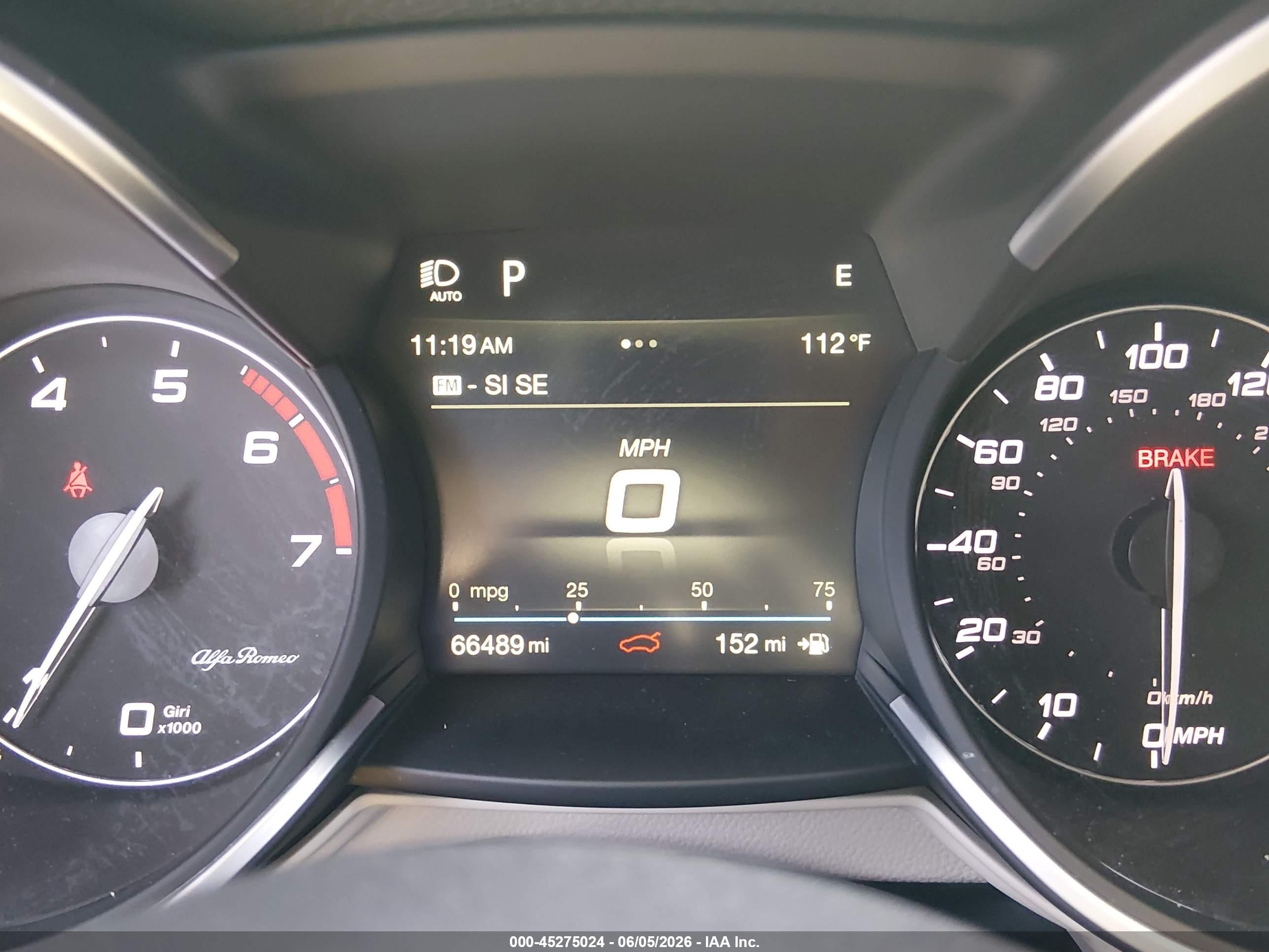 2019 Alfa romeo Stelvio VIN ZASPAJAN5K7C48774 IAAI salvage auction — Side, Salvage (Nevada), sold $5,100 on 2026-09-04 (photo 7)