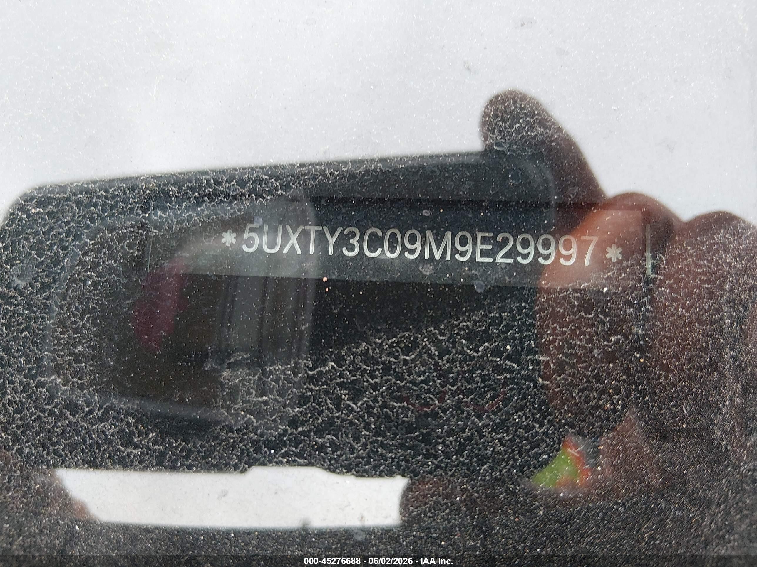 2021 BMW X3 VIN 5UXTY3C09M9E29997 IAAI salvage auction — Rear End, Salvage (California), sold $9,100 on 2026-07-09 (photo 9)