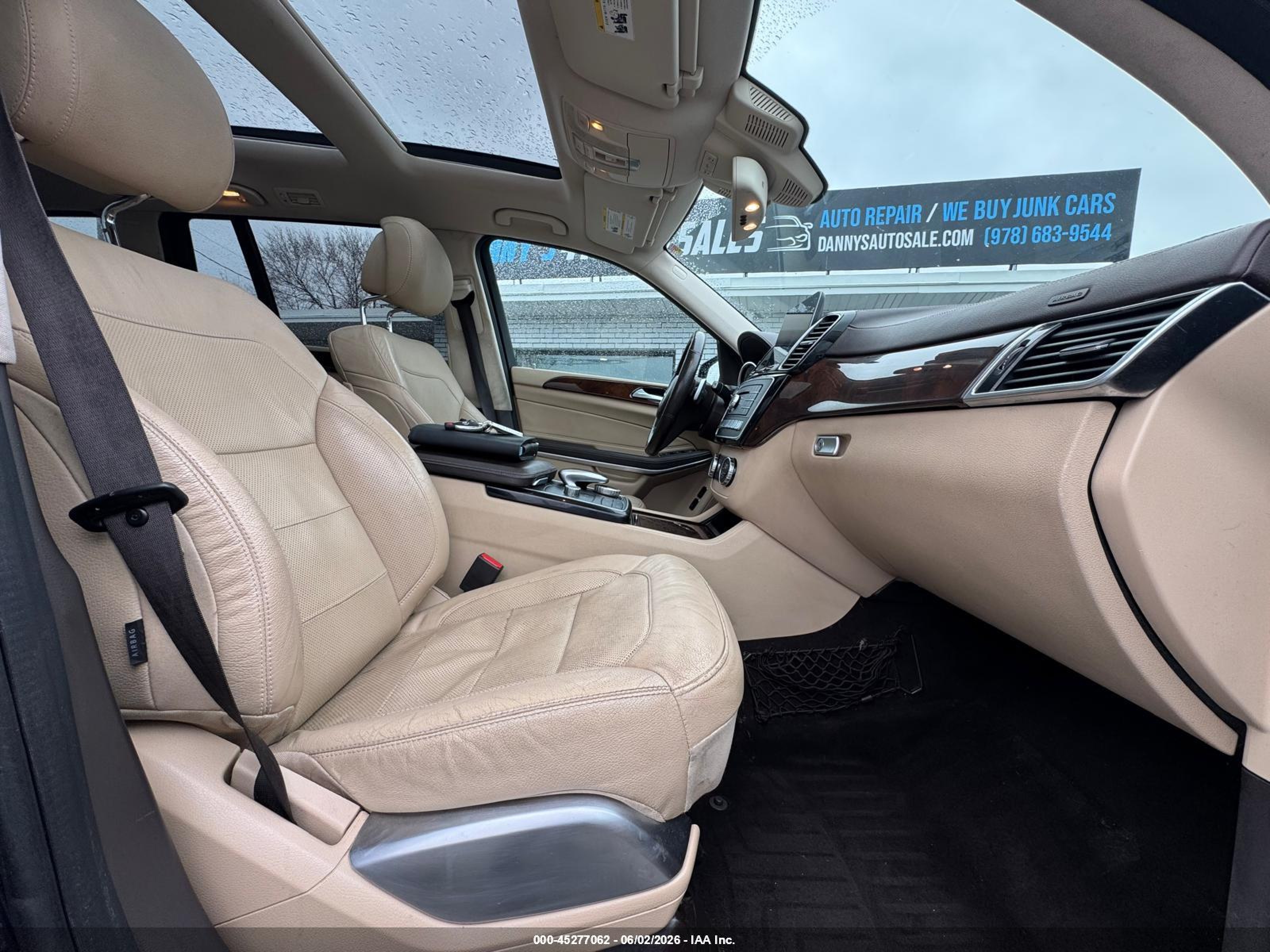 2018 Mercedes-Benz GLS-Class VIN 4JGDF7DE1JB117151 IAAI salvage auction — Unknown, Clear (Montana), sold $1,600 on 2026-07-01 (photo 5)