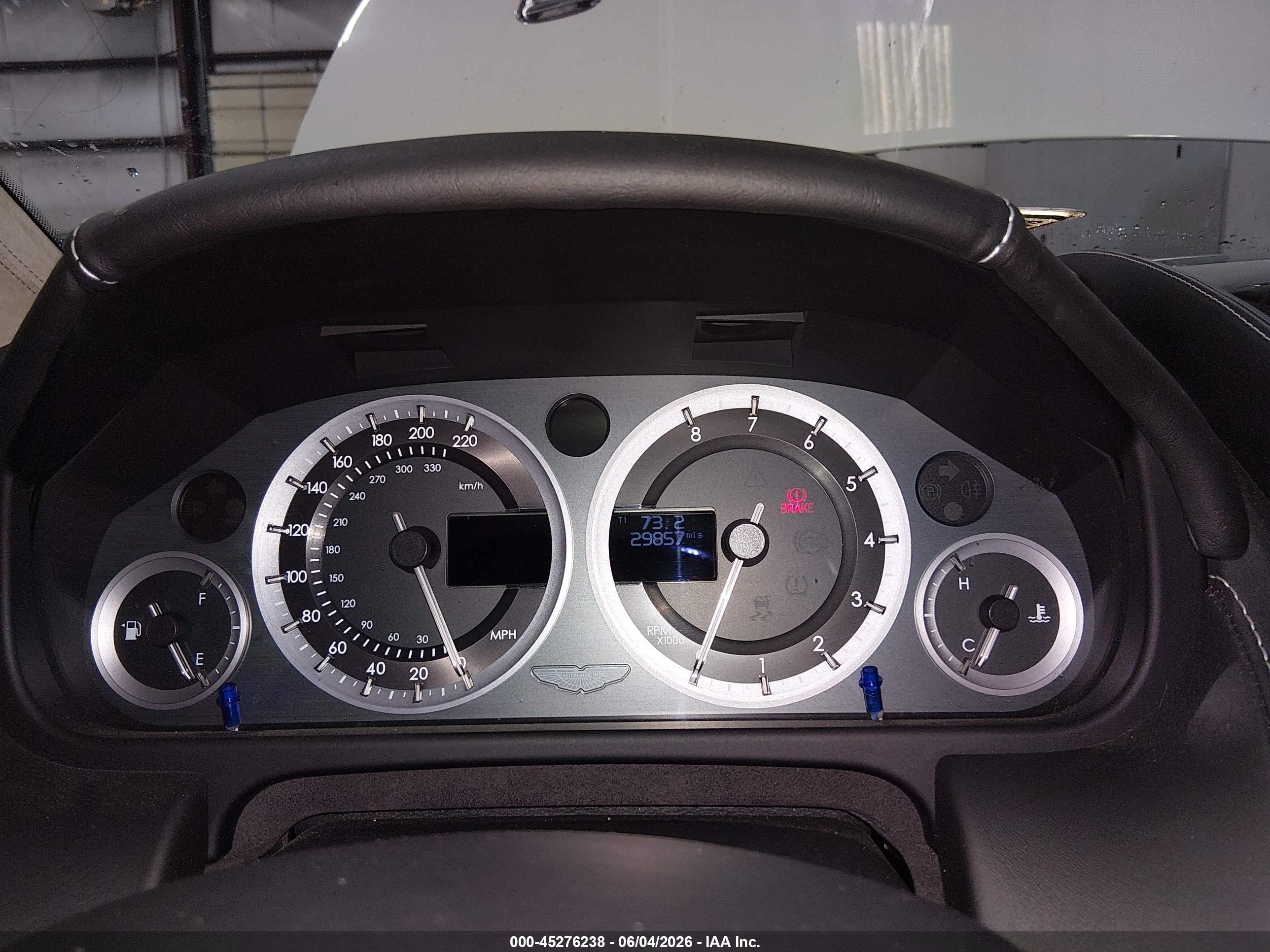 2016 Aston martin Rapide VIN SCFHMDBS5GGF05390 IAAI salvage auction — Unknown, Salvage (Idaho), sold $19,100 on 2026-09-04 (photo 7)