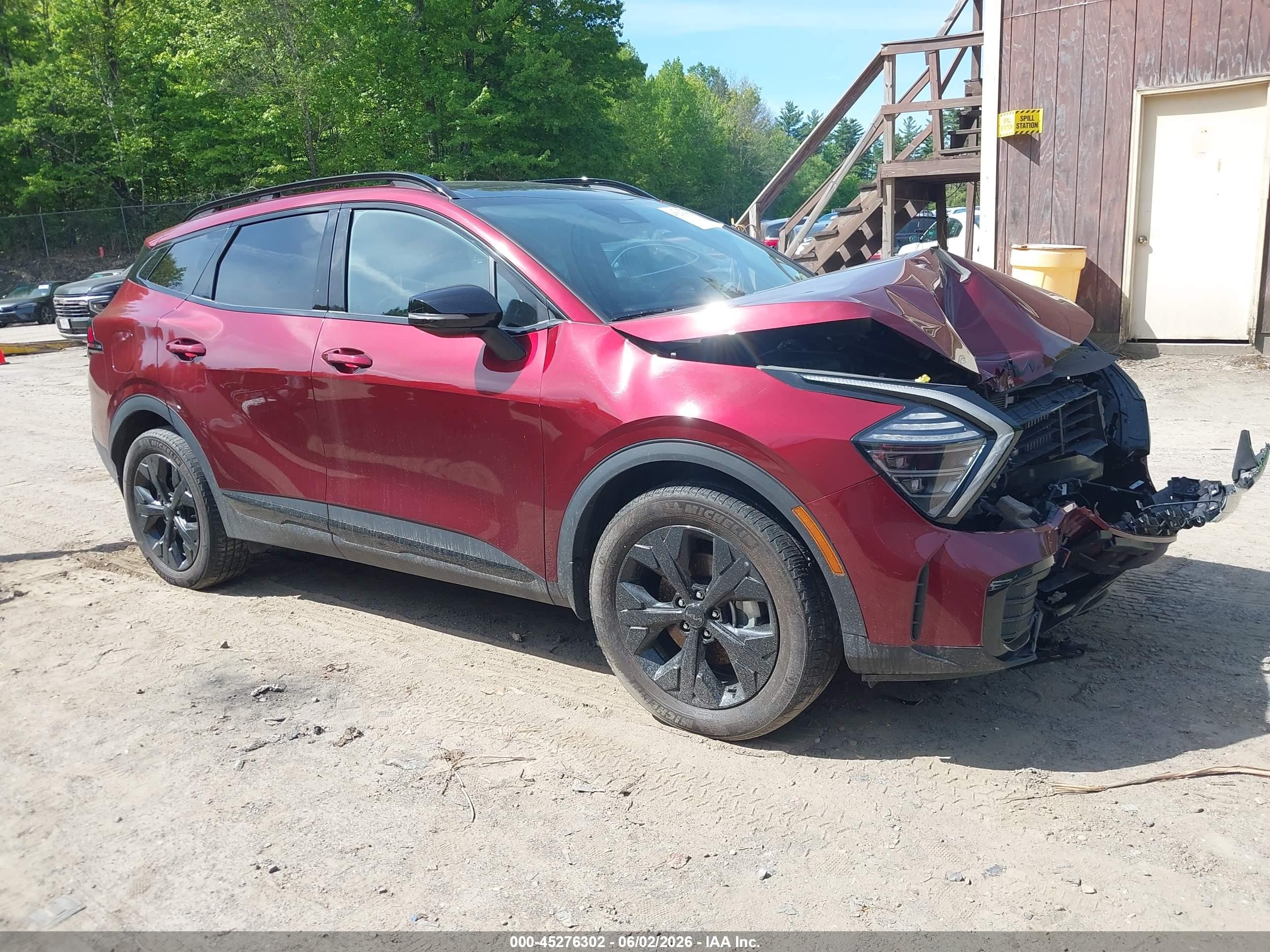 2025 Kia Sportage Hybrid VIN KNDPYDDH6S7205752 — IAAI salvage auction photo