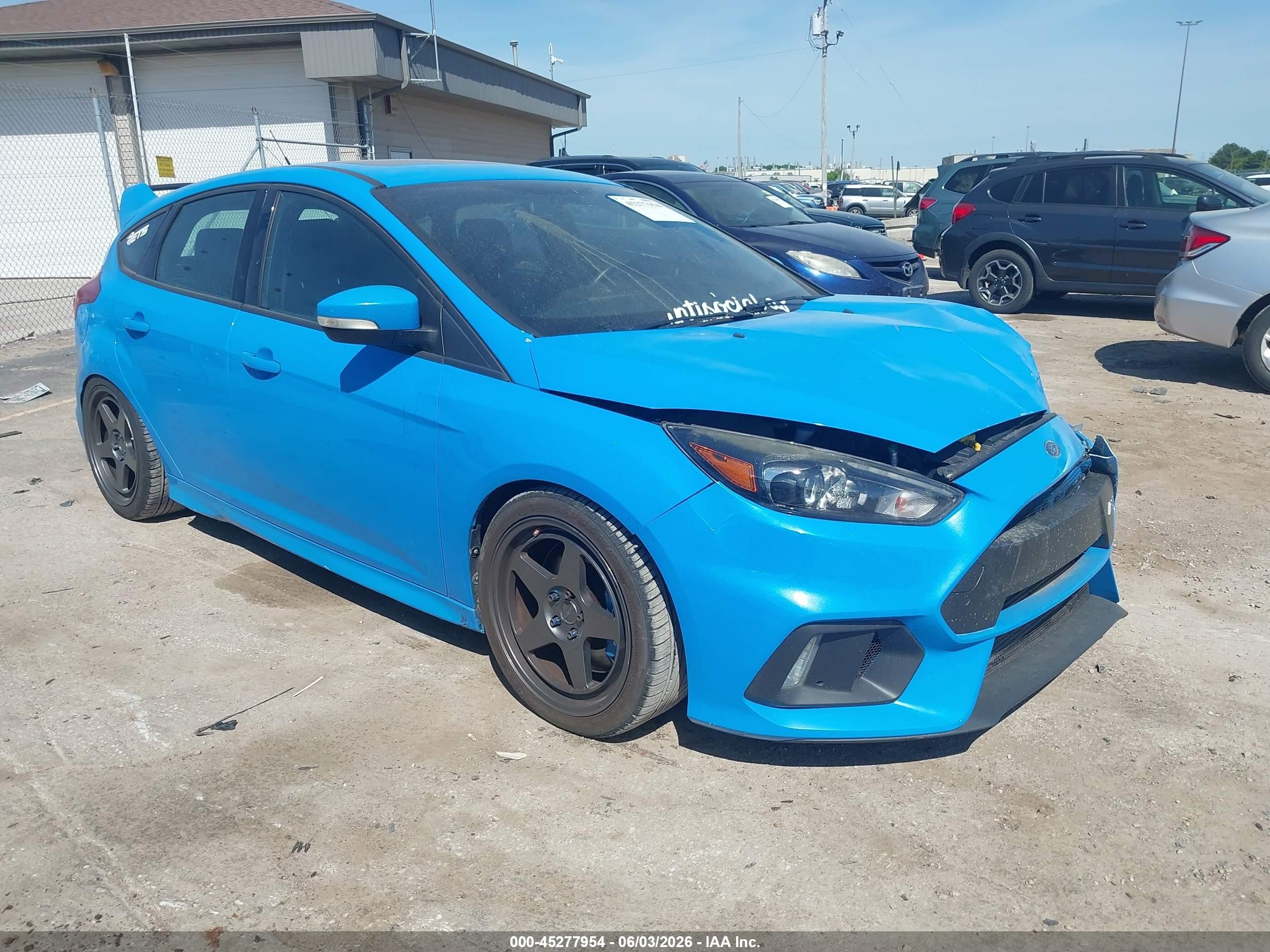 2017 Ford Focus VIN WF0DP3TH6H4119740 — IAAI salvage auction photo