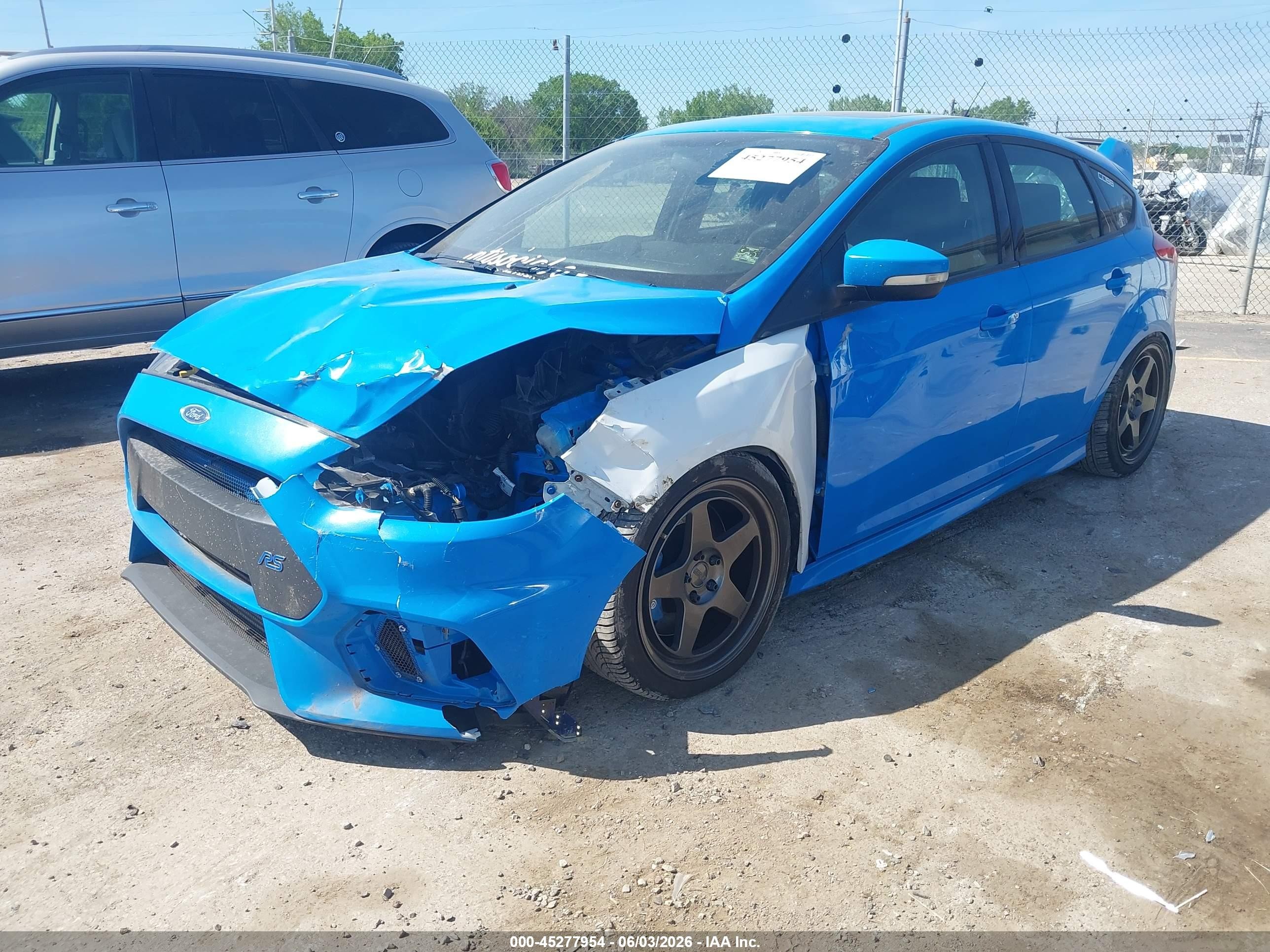 2017 Ford Focus VIN WF0DP3TH6H4119740 IAAI salvage auction — Unknown, Clear (Wisconsin), sold $7,300 on 2026-07-14 (photo 2)