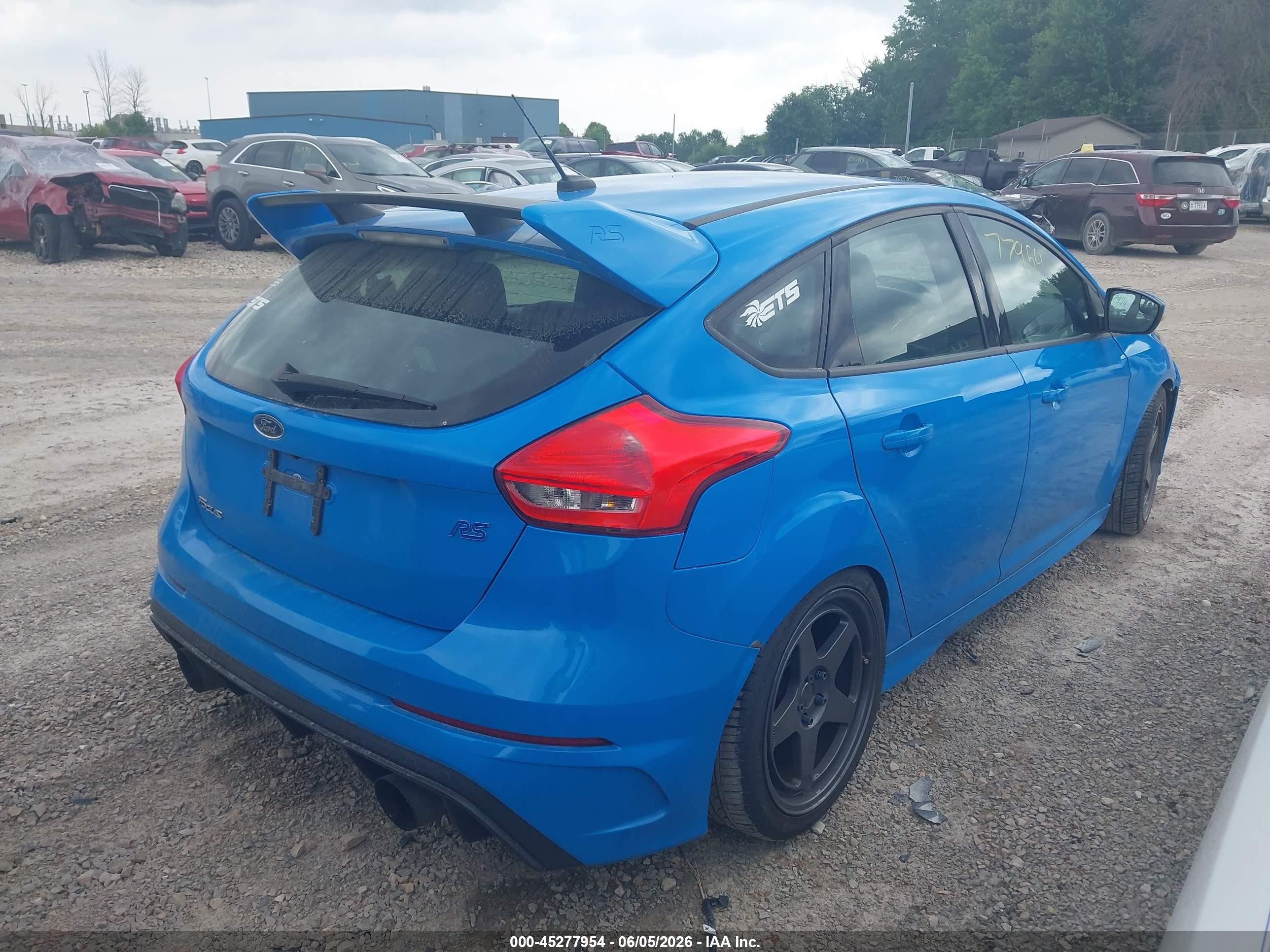 2017 Ford Focus VIN WF0DP3TH6H4119740 IAAI salvage auction — Unknown, Clear (Wisconsin), sold $7,300 on 2026-07-14 (photo 4)