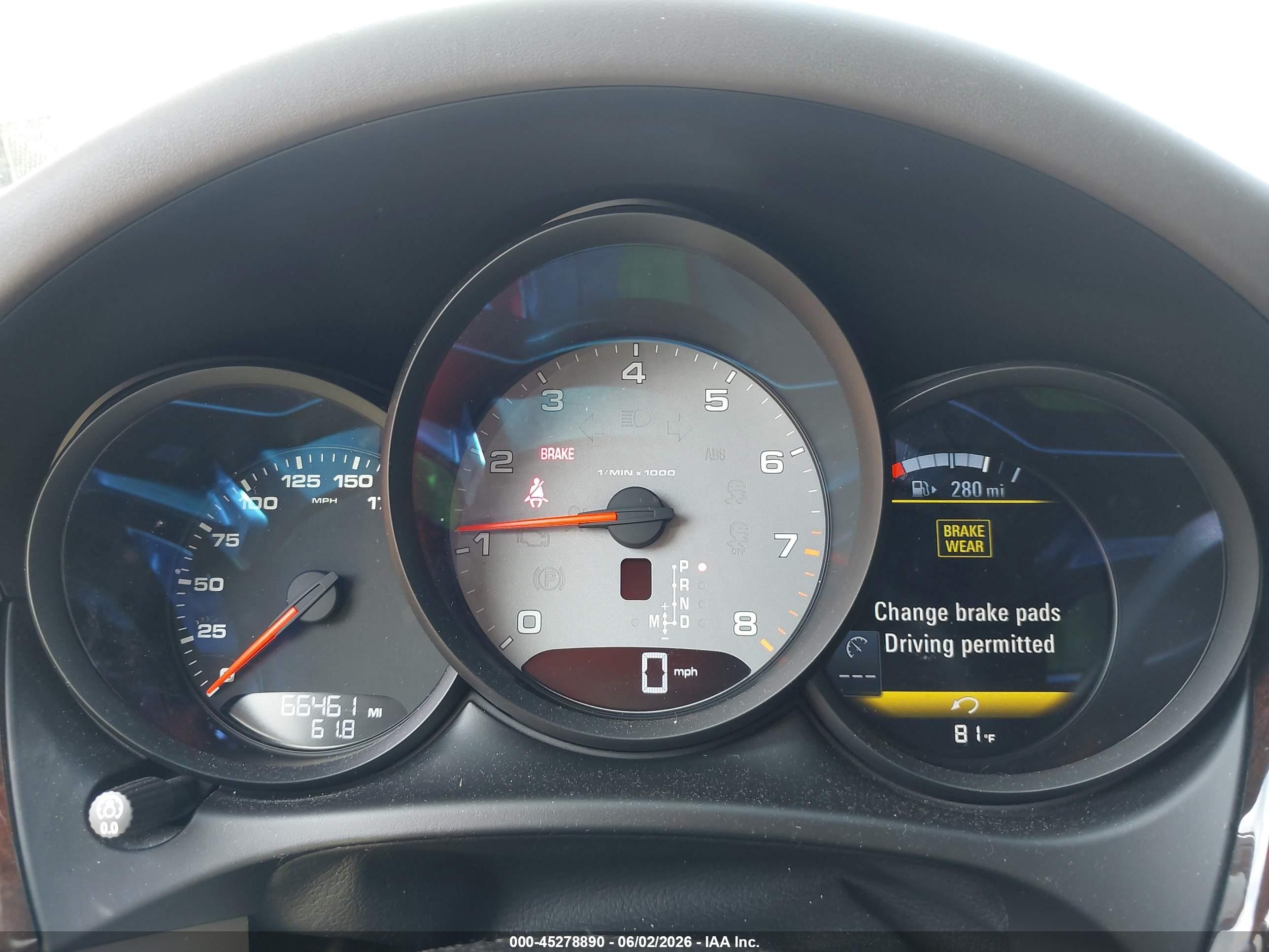 2020 Porsche Macan VIN WP1AB2A51LLB34151 IAAI salvage auction — Unknown, Salvage (Alabama), sold $14,350 on 2026-07-01 (photo 7)