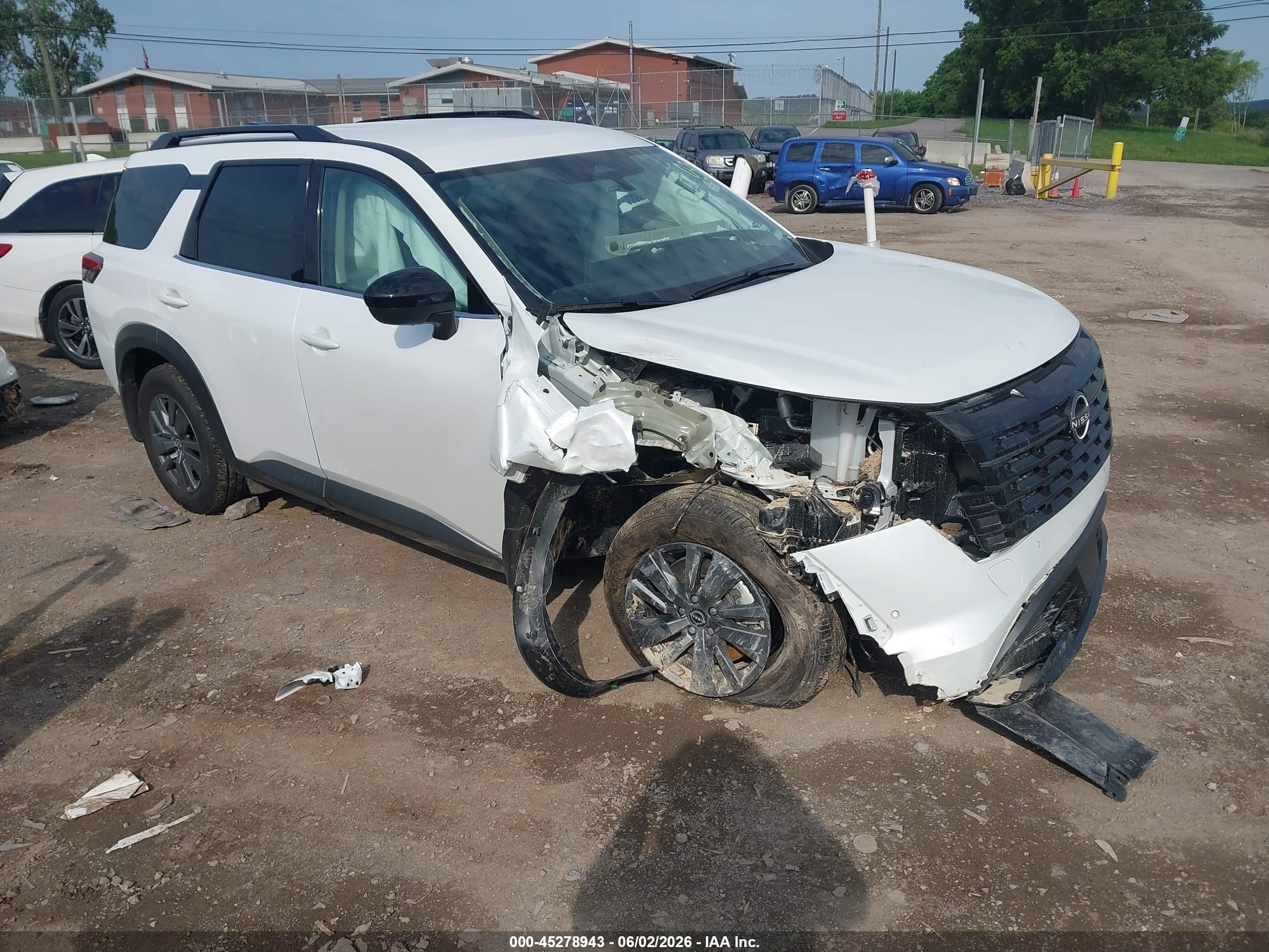 2026 Nissan Pathfinder VIN 5N1DR3BS8TC237874 — IAAI salvage auction photo