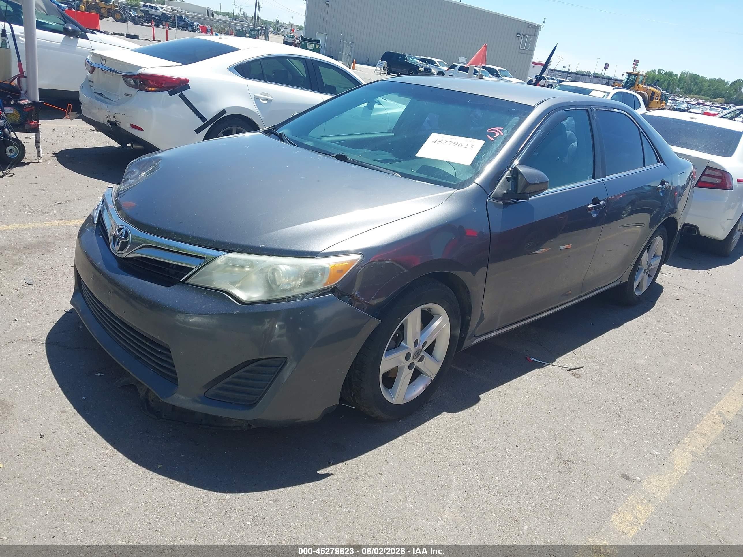 2013 Toyota Camry VIN 4T1BF1FK8DU212029 IAAI salvage auction — Side, Salvage (Utah), sold $1,900 on 2026-07-09 (photo 2)