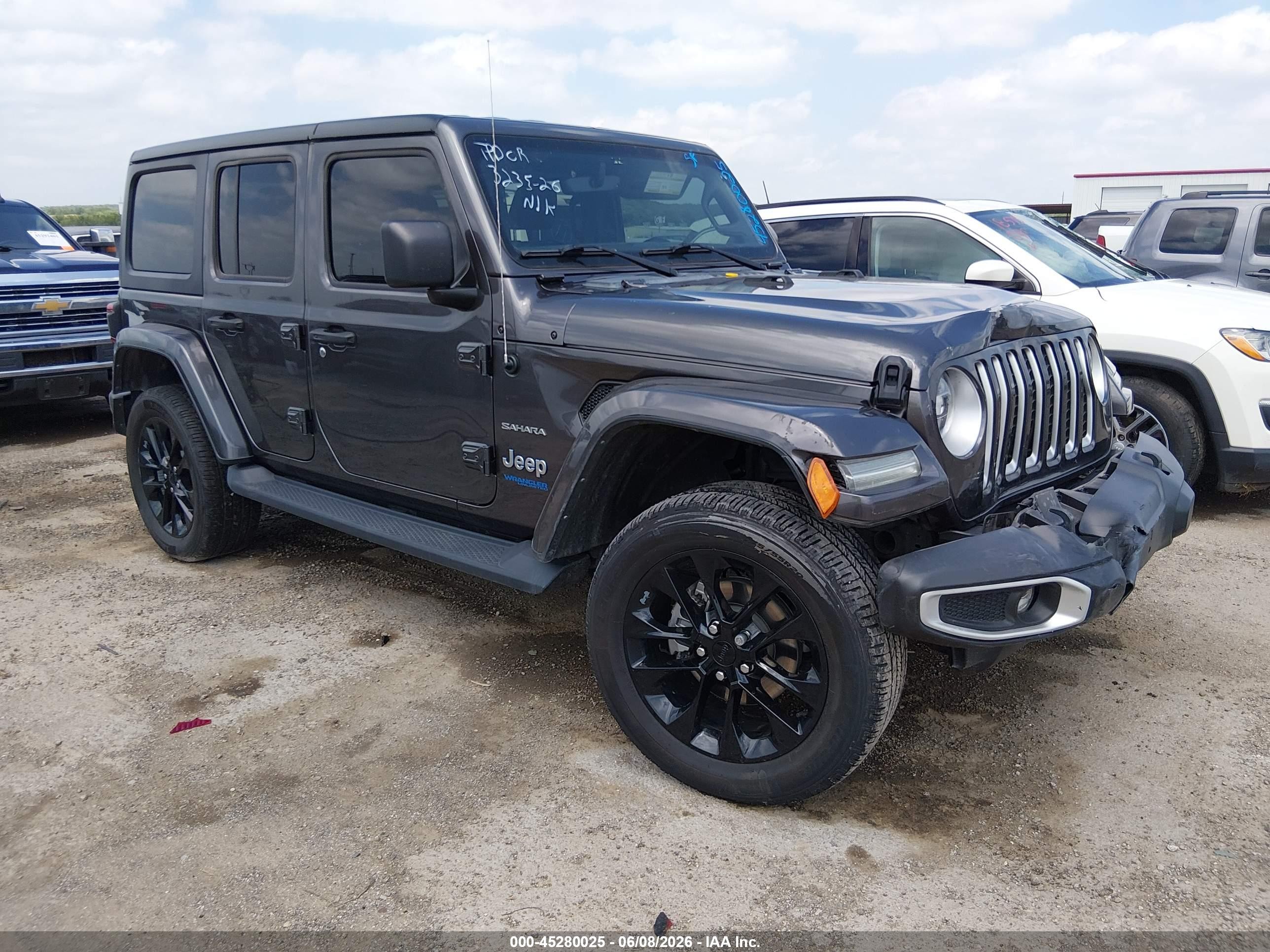 2021 Jeep Wrangler VIN 1C4JJXP60MW773459 — IAAI salvage auction photo