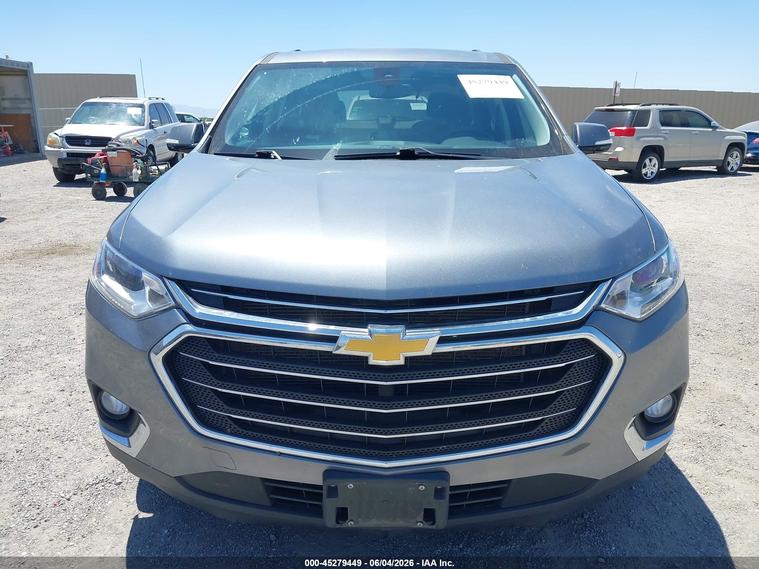 2020 Chevrolet Traverse VIN 1GNEVGKW2LJ172277 IAAI salvage auction — Transmission Damage, Clear (California), sold $5,550 on 2026-07-09 (photo 6)